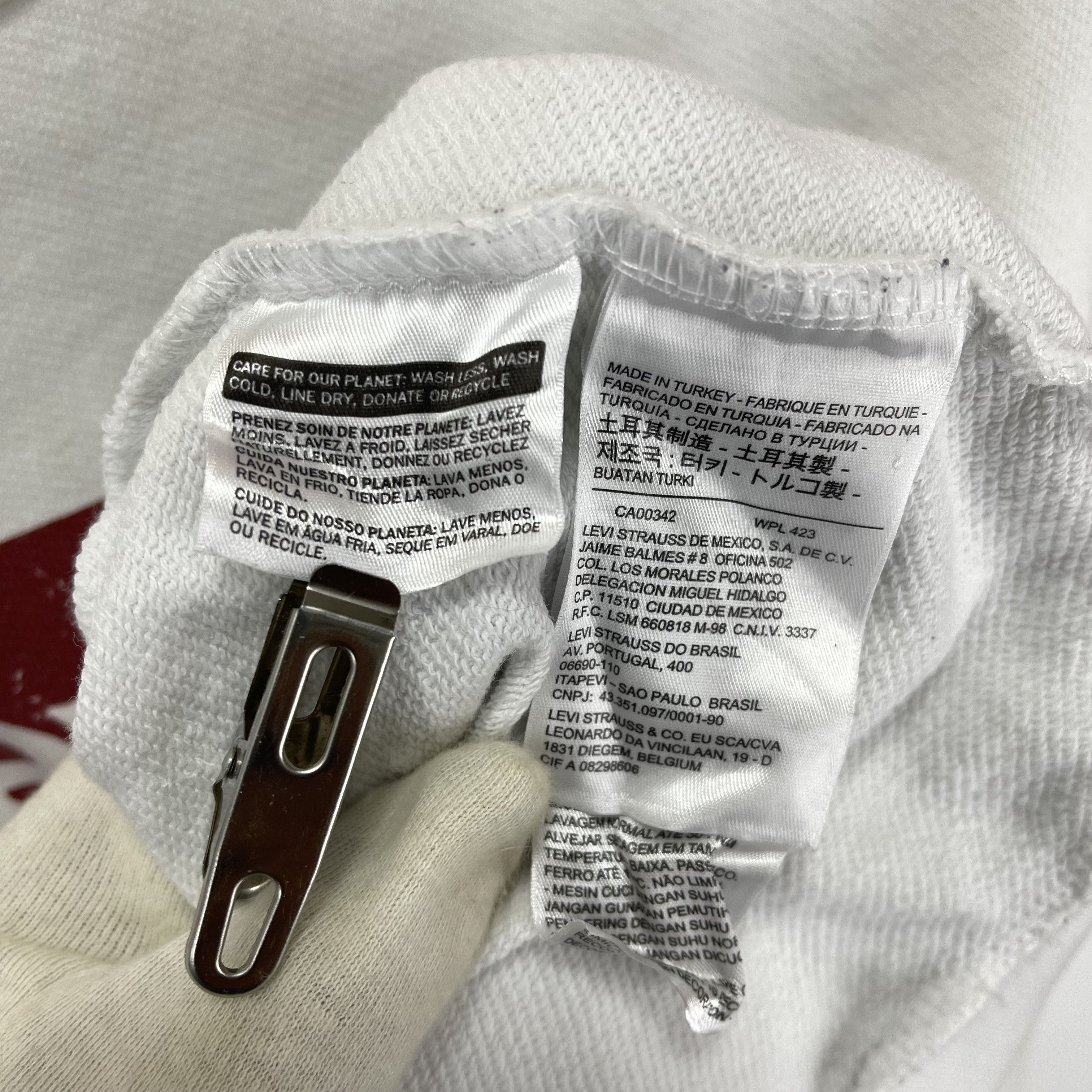 Levi's LEVIS Crew Neck Sweatshirt #1457/AY Size US L / EU 52-54 / 3 - 6 Thumbnail