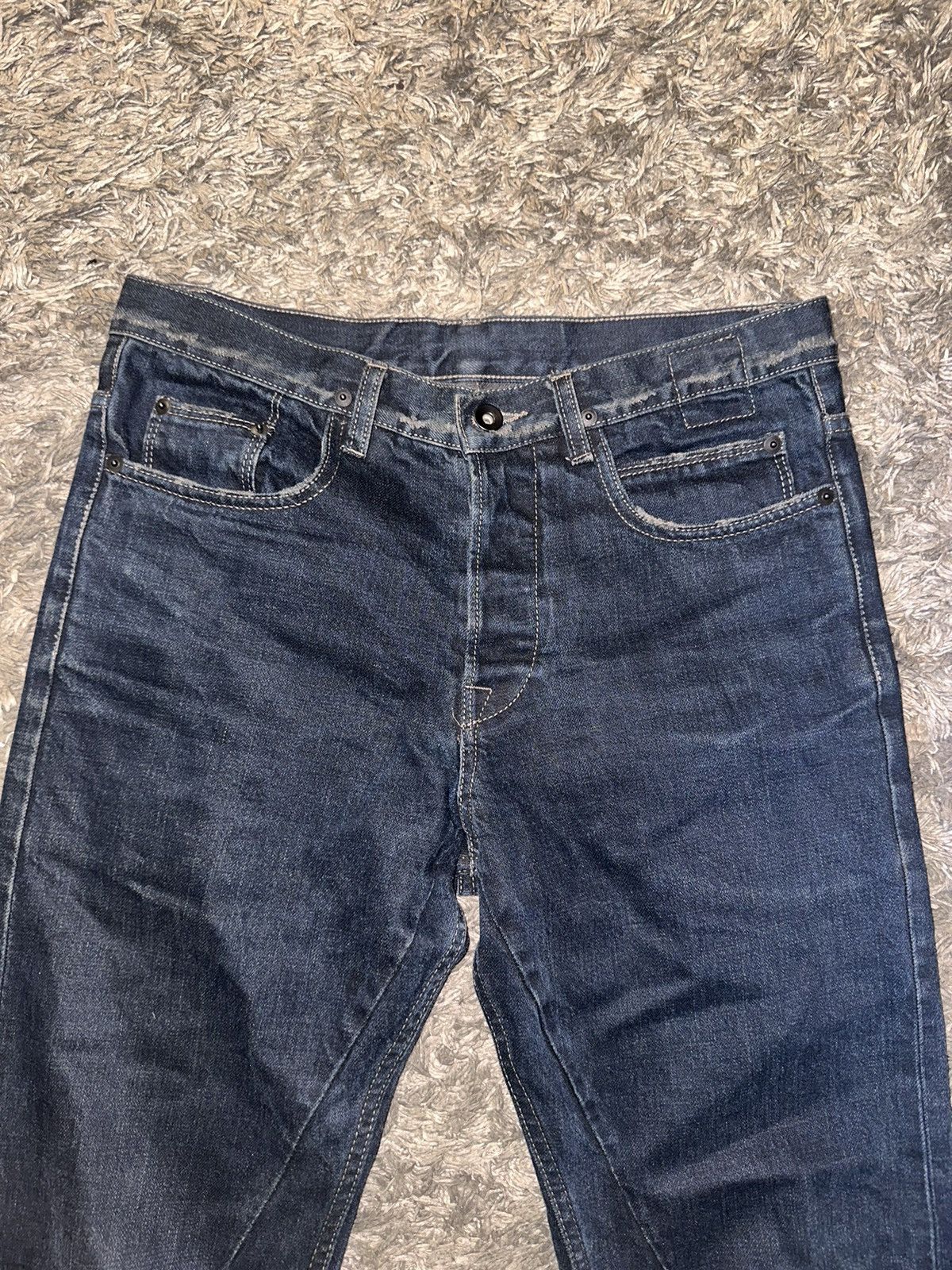 Rick Owens Drkshdw Berlin Cut Denim jeans