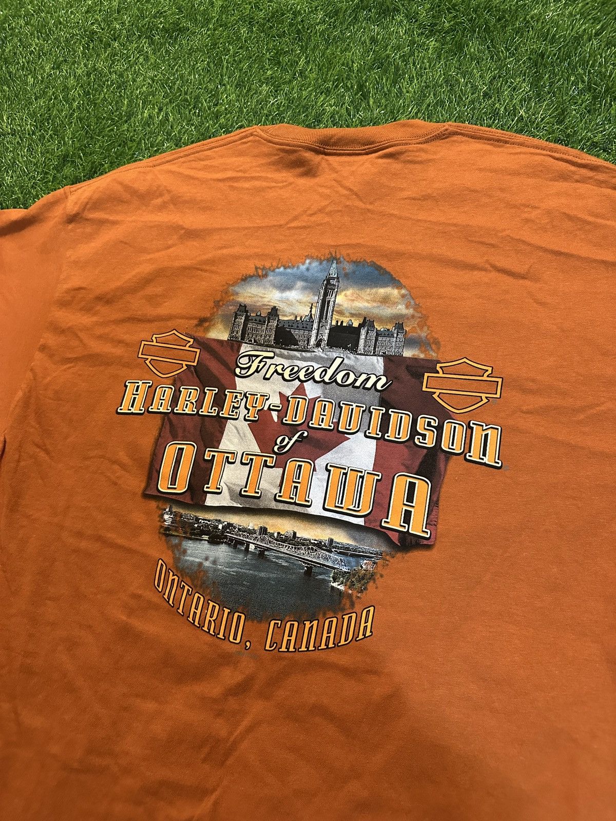 Harley Davidson Harley Davidson ottawa tee shirt size XL Size US XL / EU 56 / 4 - 4 Thumbnail