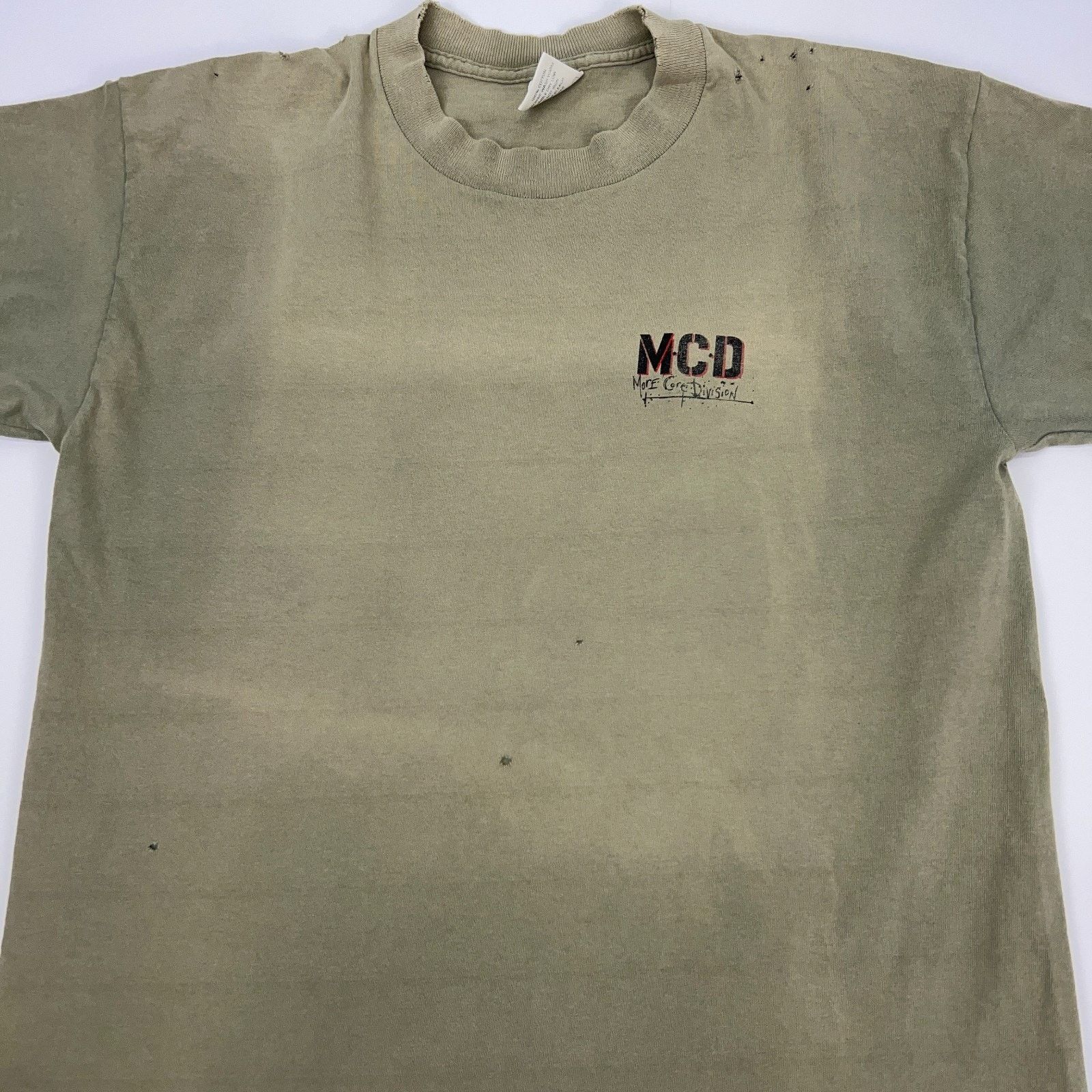 Vintage Distressed Vintage More Core Division MCD T Shirt Green M Size US M / EU 48-50 / 2 - 12 Thumbnail