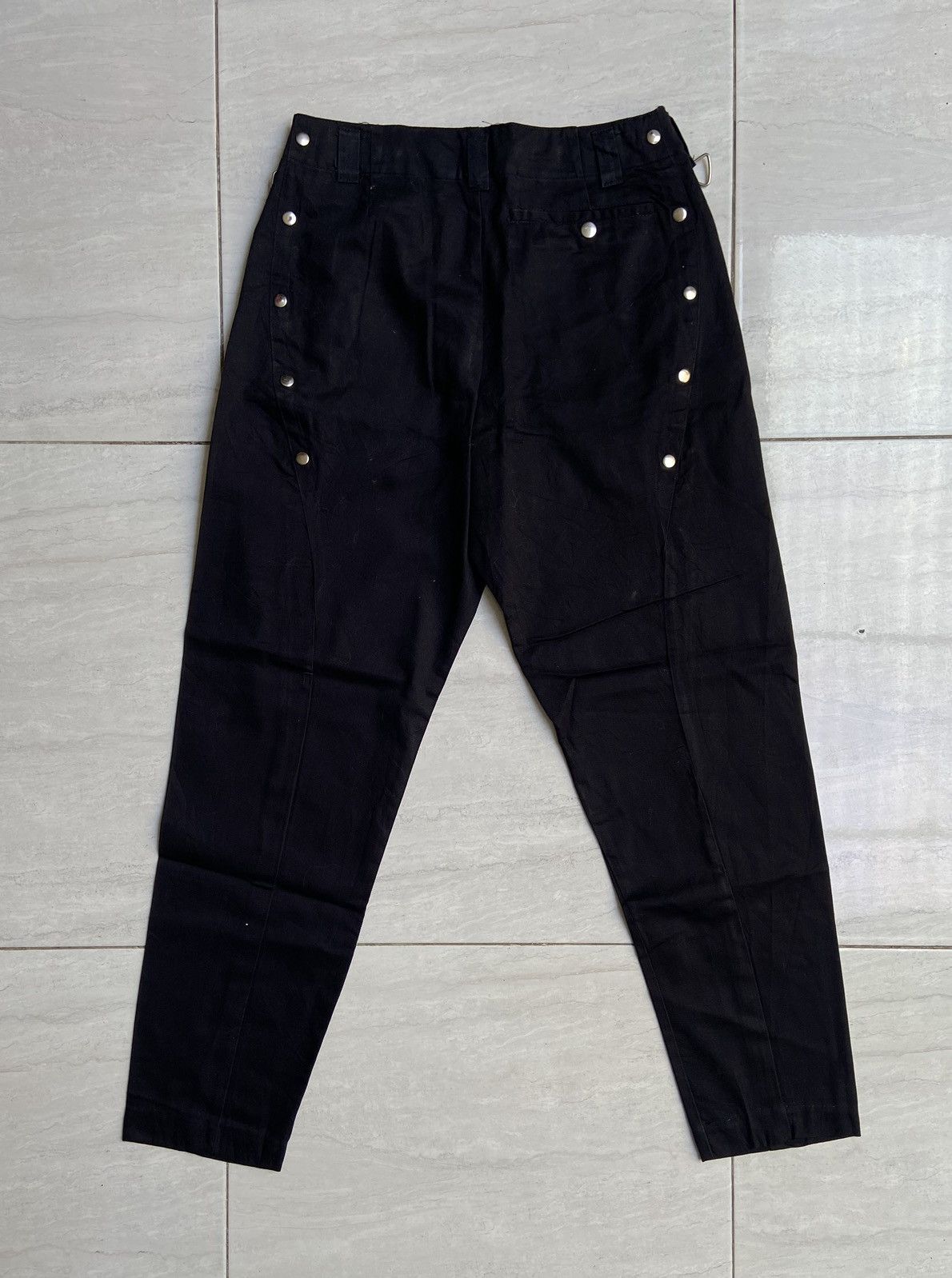 Designer NEO BLOOD TOKYO Black Long Pants Size US 28 / EU 44 - 4 Thumbnail
