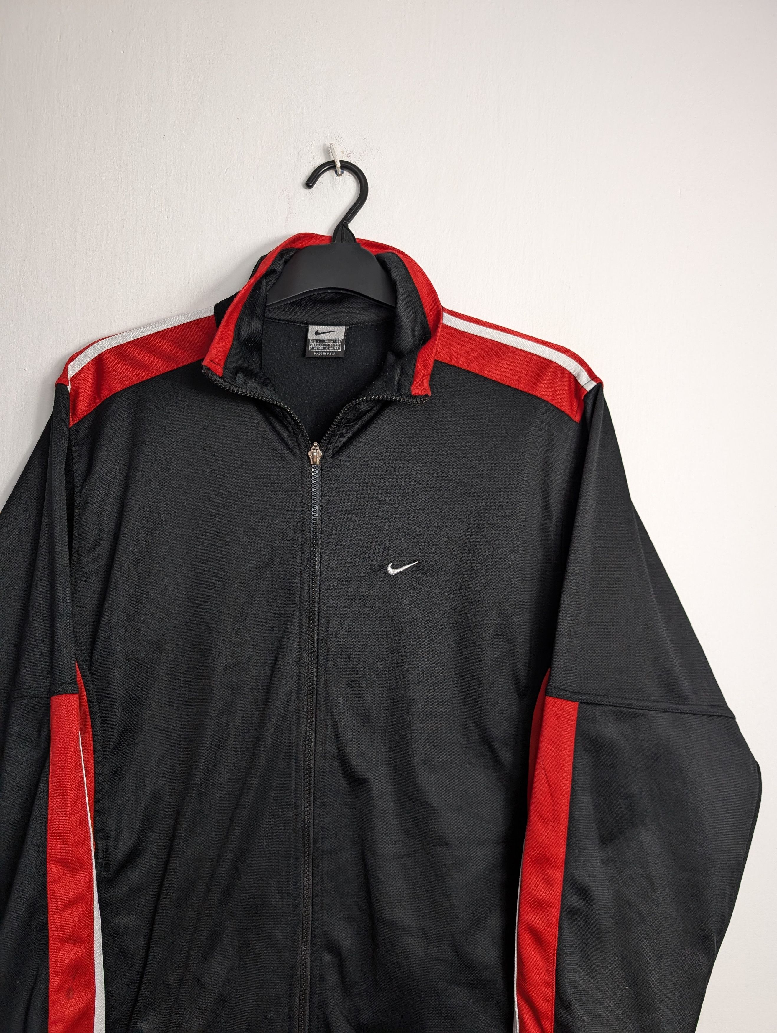 Nike 90s Nike Track Jacket Made in USA Grey Tag Retro Y2K L Size US L / EU 52-54 / 3 - 2 Thumbnail