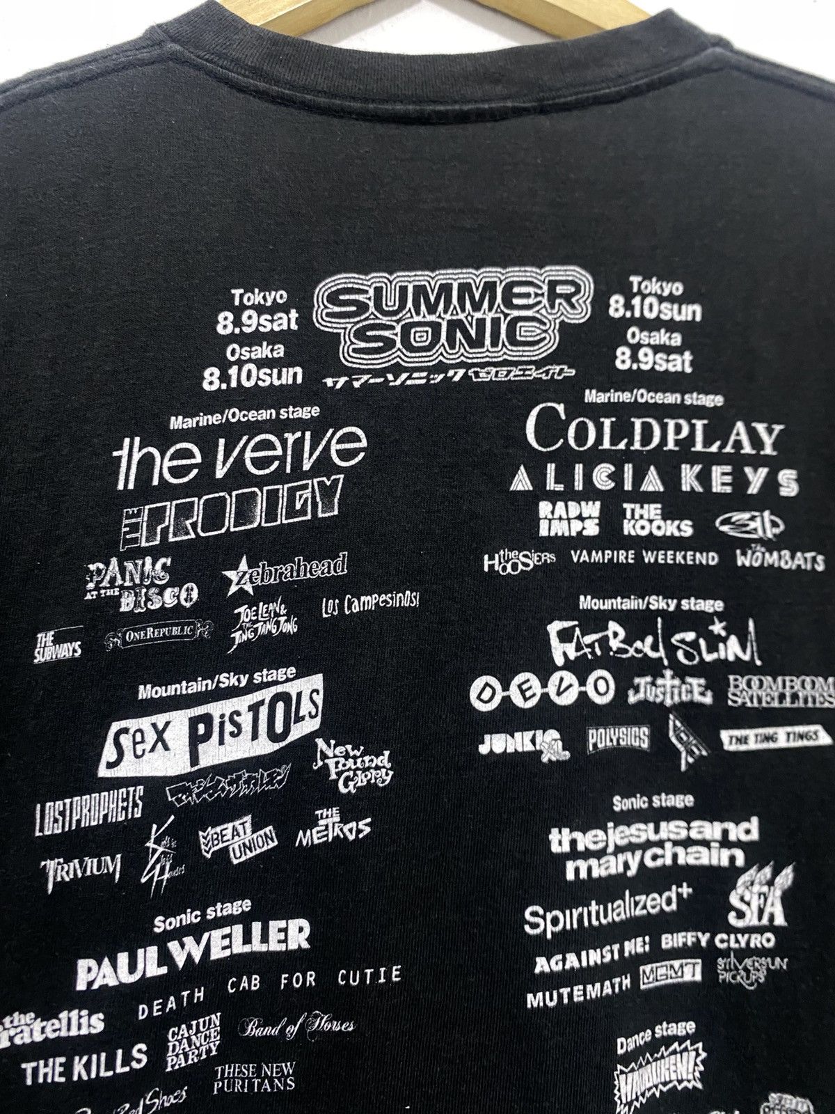 Band Tees Vintage Summer Sonic Fest T Shirt Size US M / EU 48-50 / 2 - 6 Thumbnail