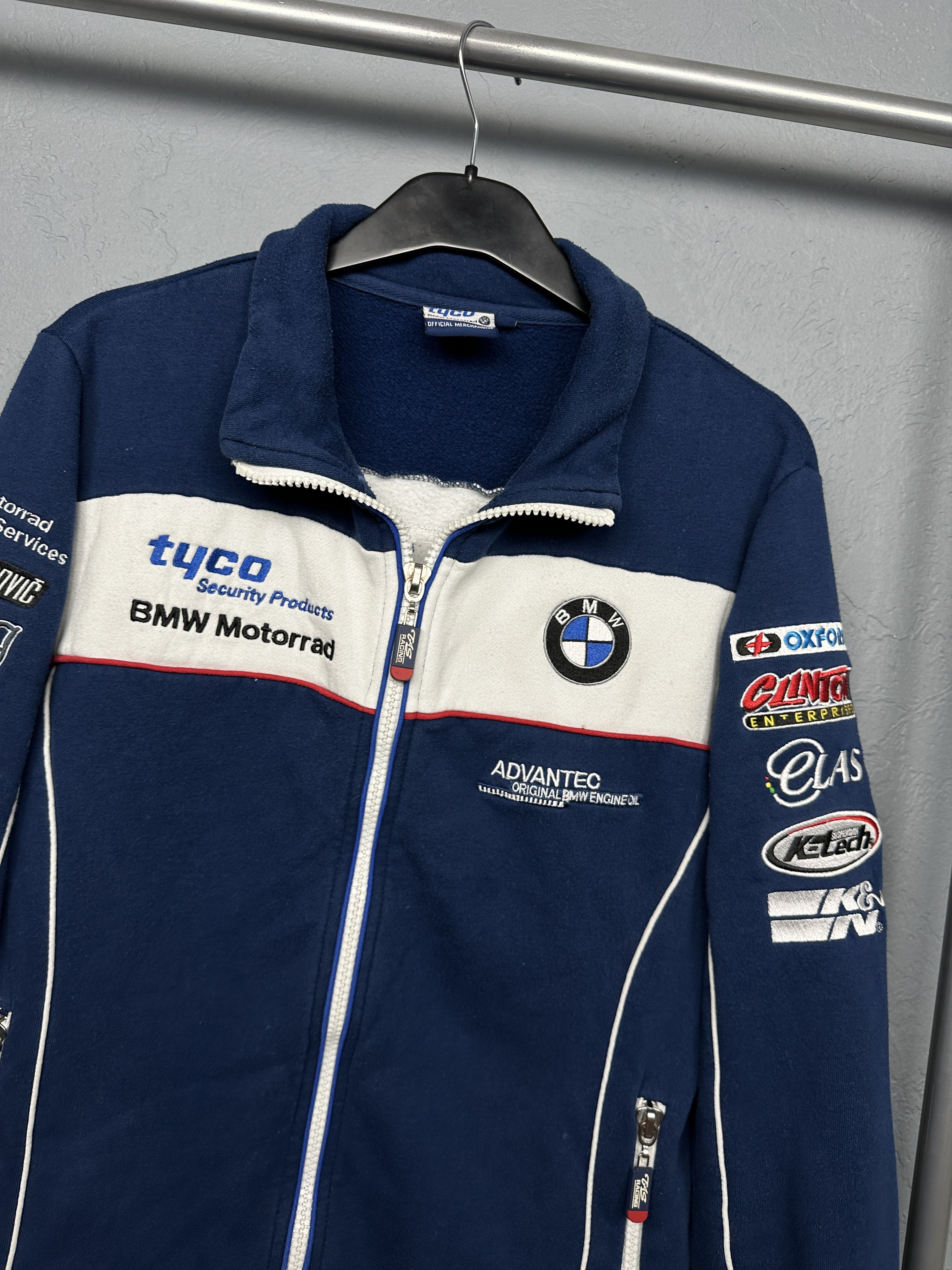 BMW BMW Racing Team Mens Full Zip Hoodie Sweatshirt Size US M / EU 48-50 / 2 - 2 Thumbnail