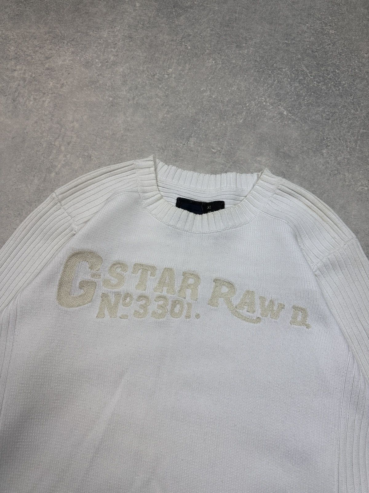 G-Star × Vintage Vintage Sweater G-Star Raw Demim Size US XL / EU 56 / 4 - 5 Thumbnail