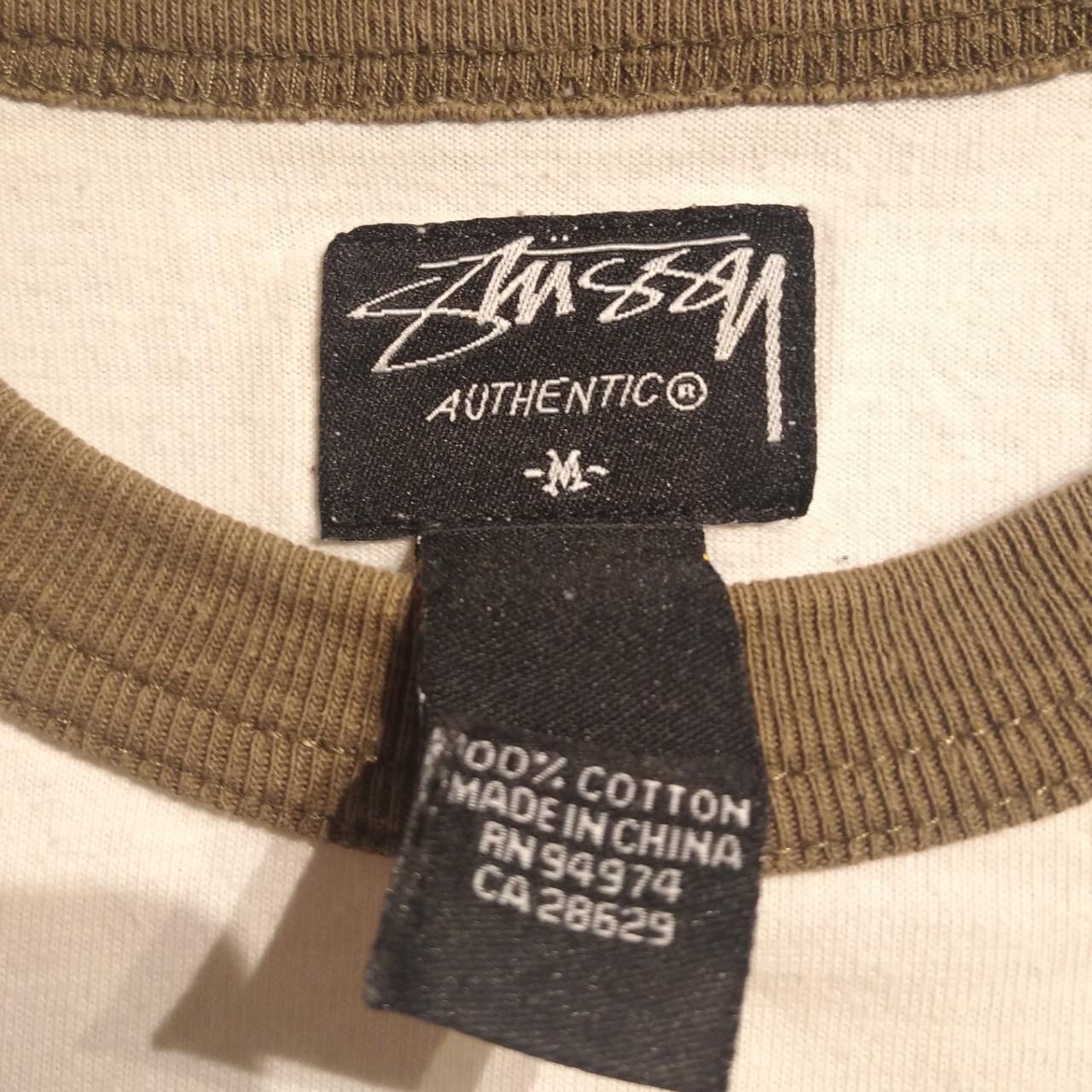Stussy Stussy x Futura 3/4 Longsleeve 👕 Size US M / EU 48-50 / 2 - 6 Thumbnail