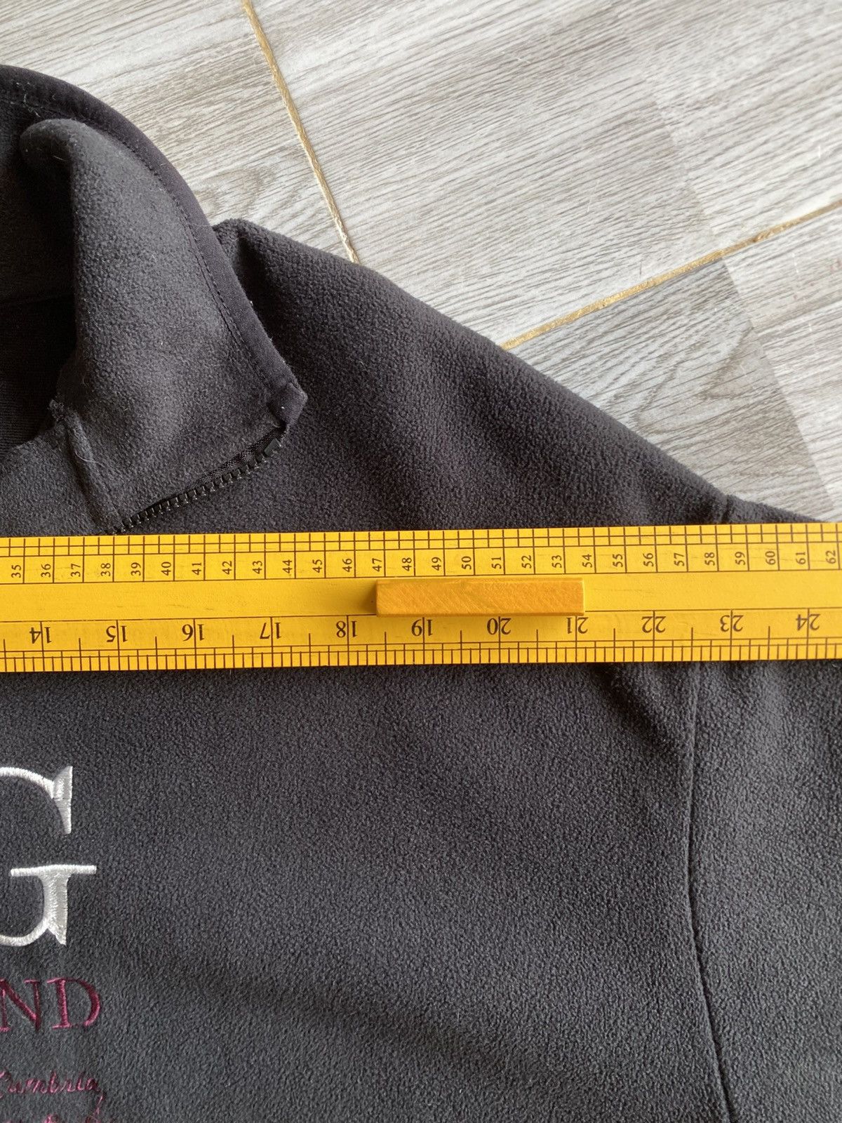 Kangol Vintage Kangol England Fleece Half-Zipper Jacket Size US M / EU 48-50 / 2 - 14 Thumbnail