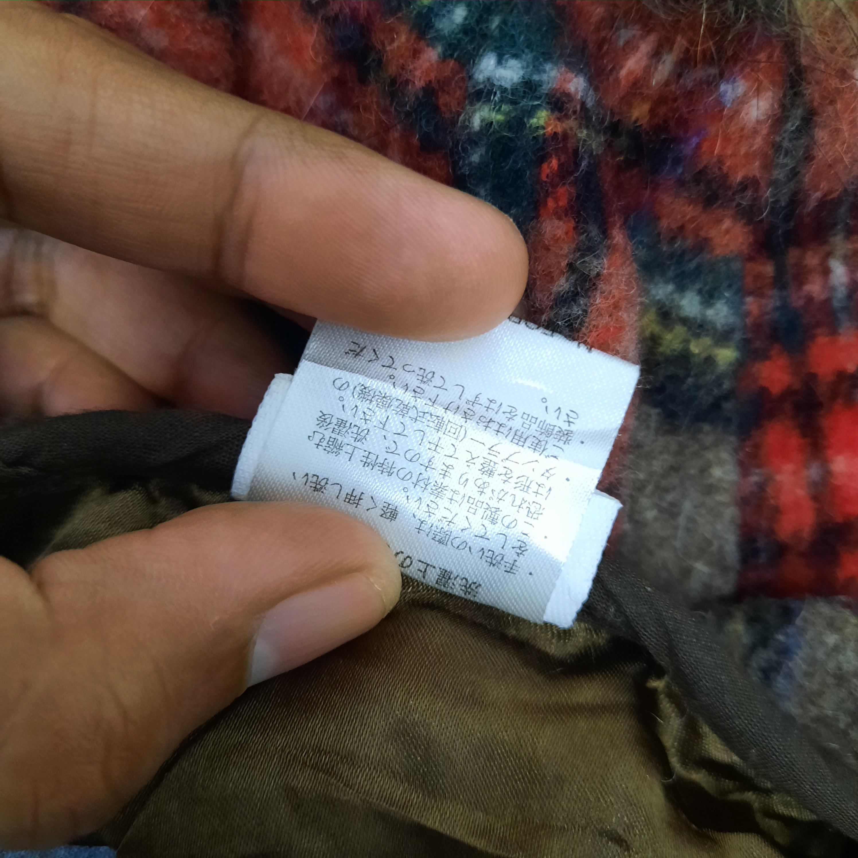 Japanese Brand 💮 Japanese brand malisa patchwork checked wool beret Size ONE SIZE - 5 Thumbnail