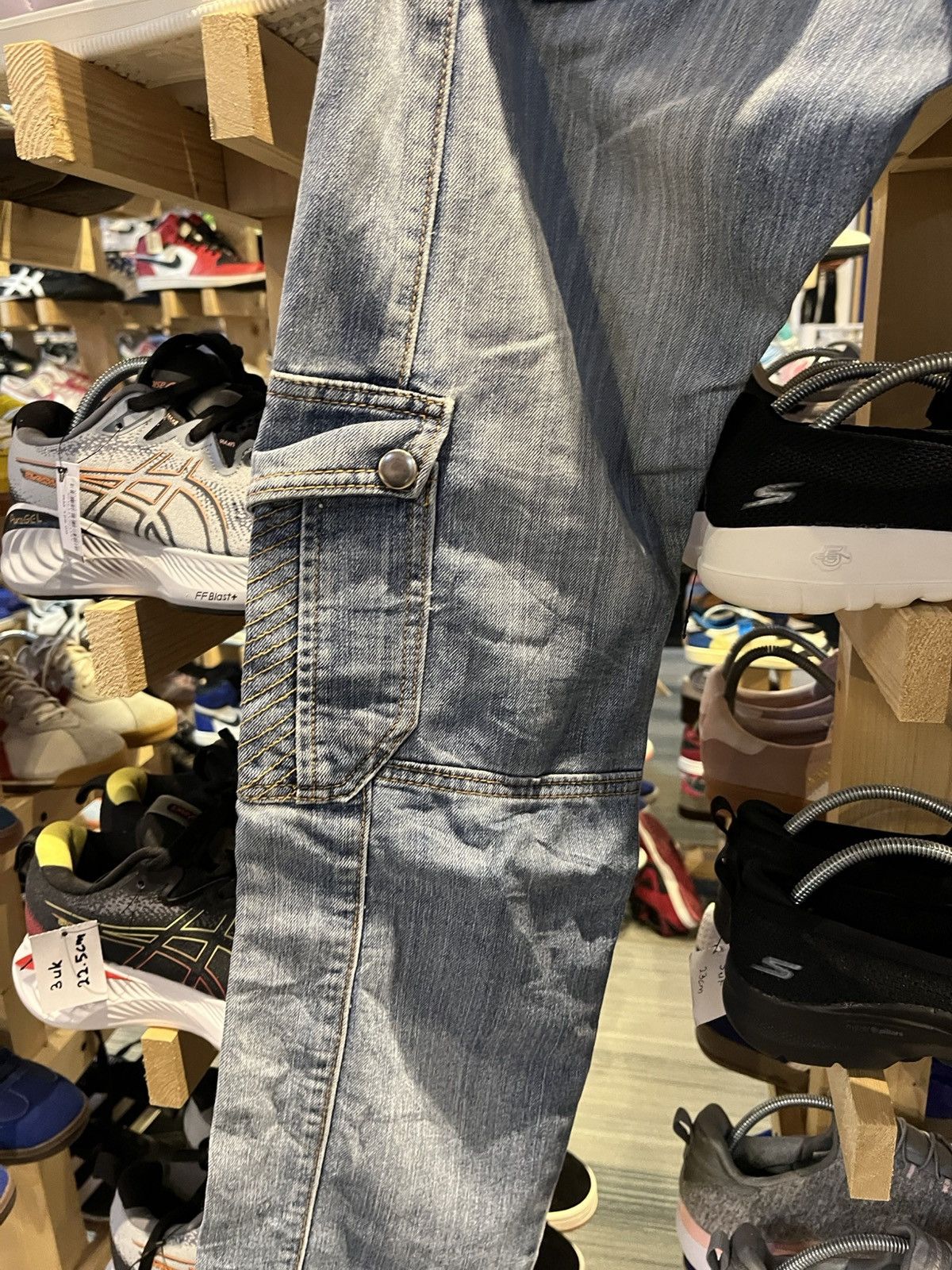Japanese Brand × Vintage Vintage Jeans De Art Distressed Multi Pocket Size US 31 - 2 Thumbnail