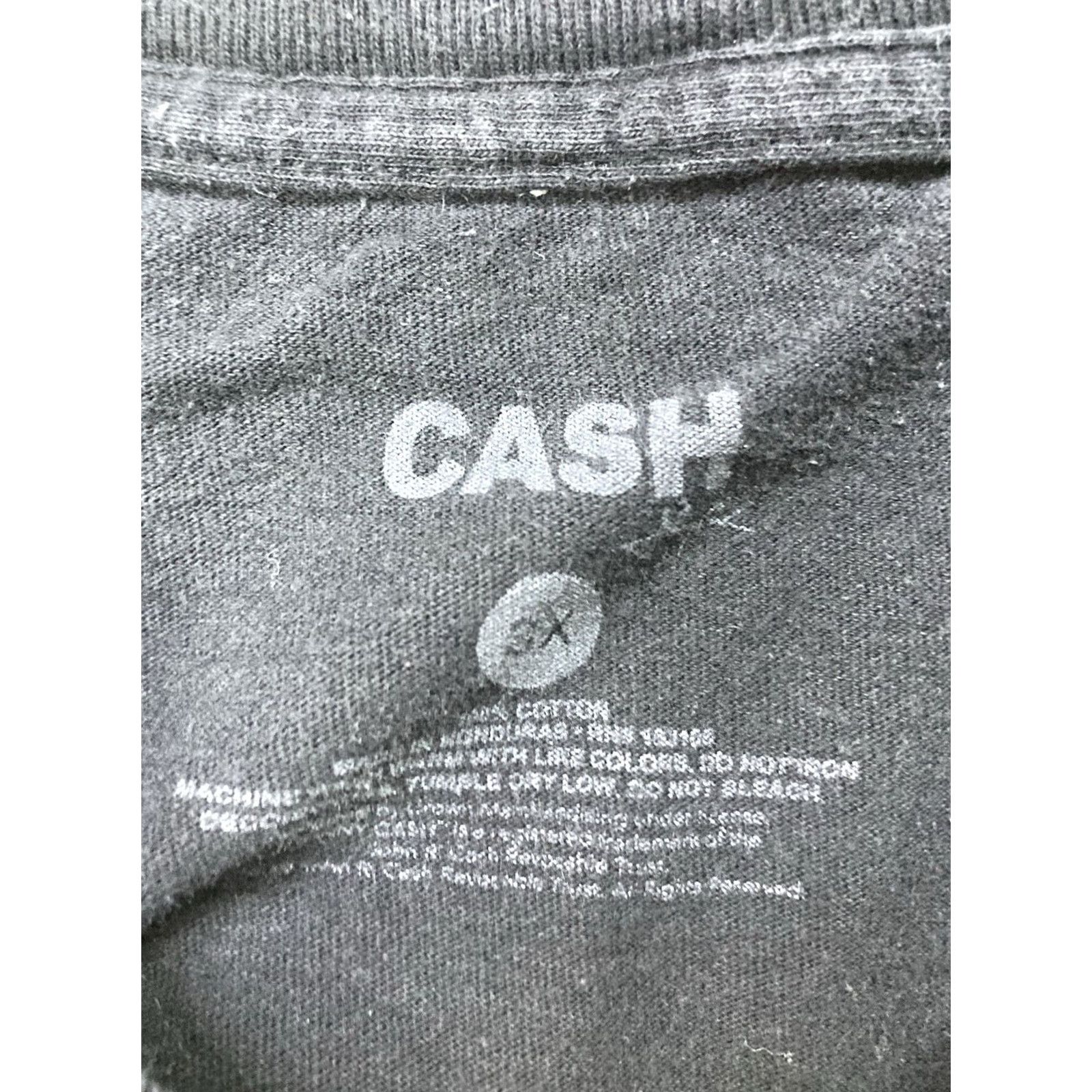 Vintage VINTAGE Johnny Cash The Man In Black Graphic T-shirt Men 3XL Black Short Sleeve Music Shirt Size US XXL / EU 58 / 5 - 5 Thumbnail