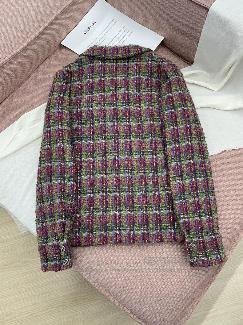 Chanel Chanel Colorful tweed coat Size XXS / US 00 / IT 34 - 4 Thumbnail