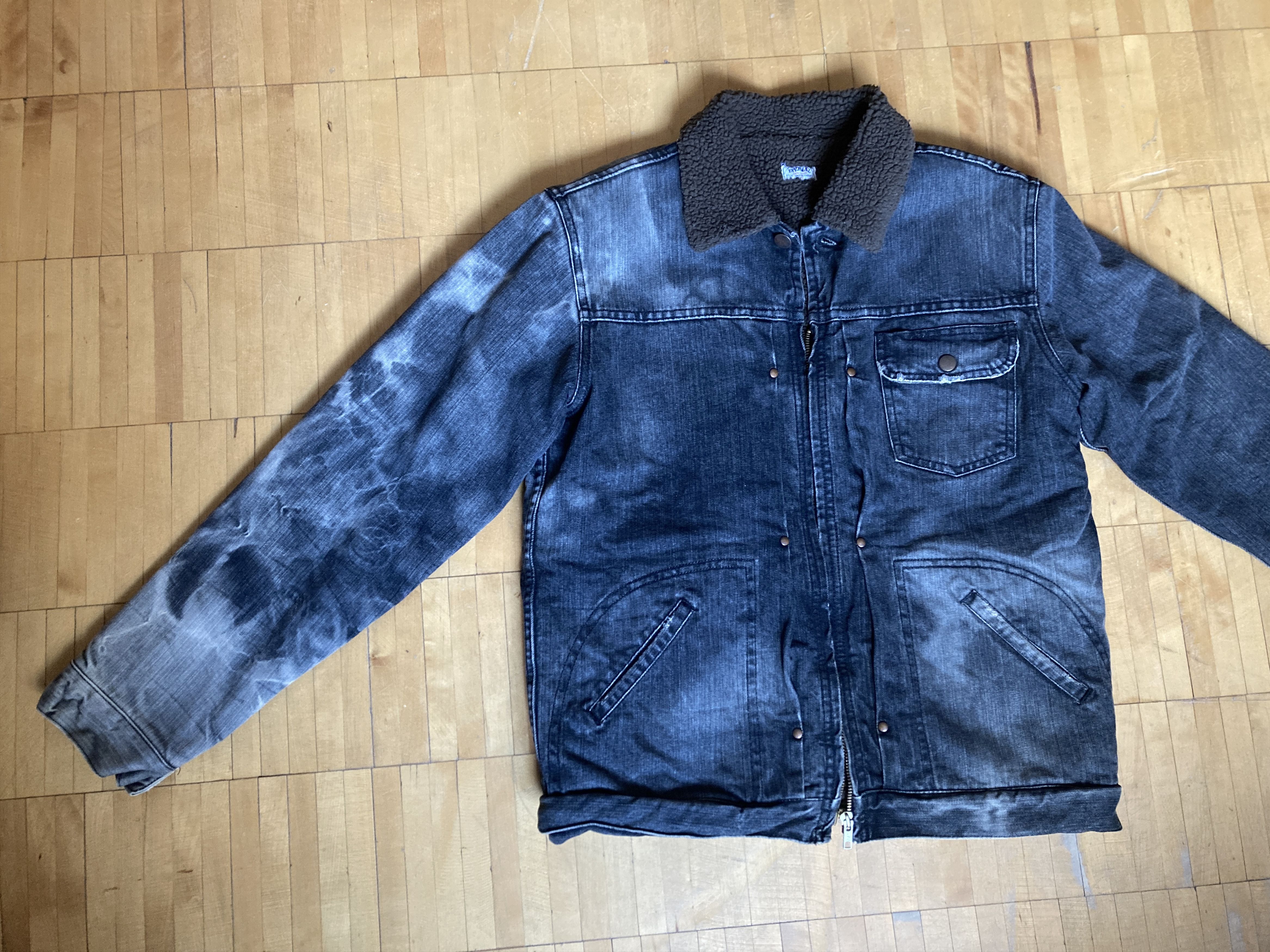 Eternal × Japanese Brand Eternal Bleached Insulated Denim Jacket Size US M / EU 48-50 / 2 - 2 Thumbnail
