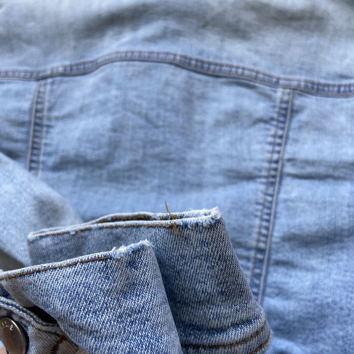Miss Sixty 📌 Vintage 00s Miss Sixty Denim Crop Y2K Jacket Size XS / US 0-2 / IT 36-38 - 14 Thumbnail
