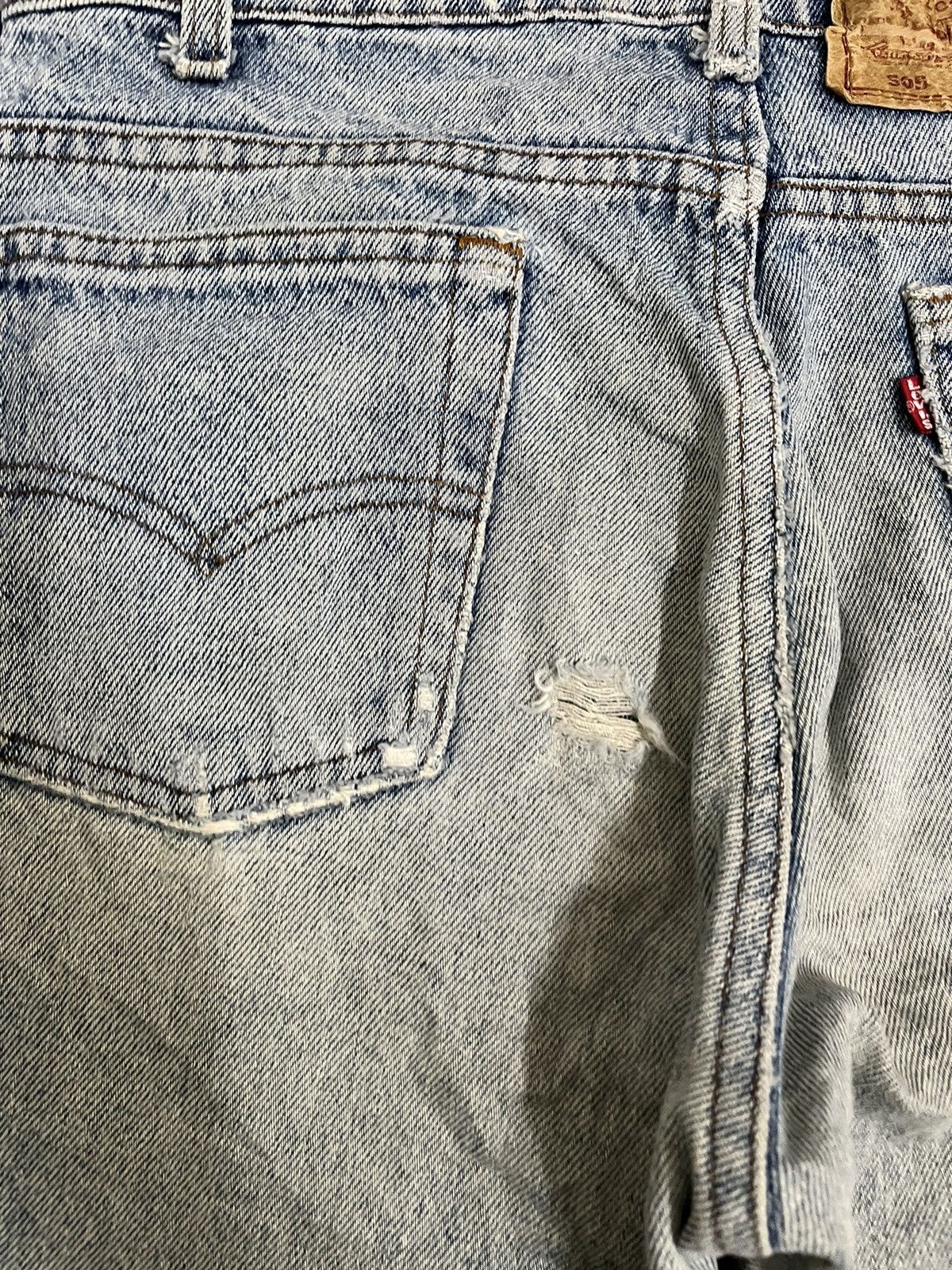 Levi's Levis 80’s 505 Disstressed Denim Size US 29 - 11 Thumbnail