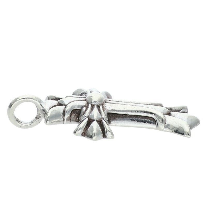 Chrome Hearts Chrome Hearts Double Cross Charm Necklace Size ONE SIZE - 4 Thumbnail