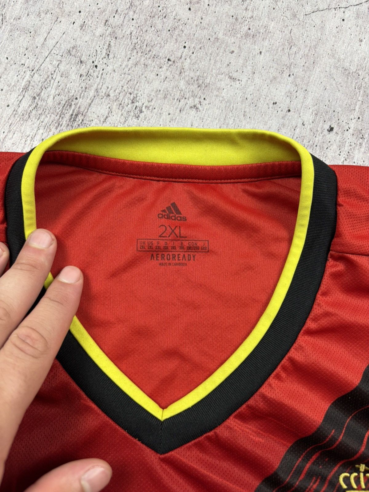 Adidas Adidas Belgium Home 2020 soccer jersey size XXL Size US XXL / EU 58 / 5 - 3 Thumbnail