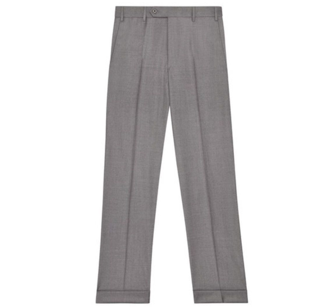 Zanella 'Todd' Super 120's Wool Serge Tropical Weight Trouser Size 38R - 3 Thumbnail