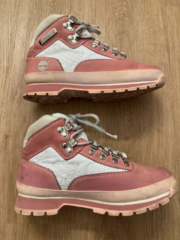 Timberland × Vintage Timberland boots ankle 38 trekking boots vintage old unique Size US 8 / IT 38 - 3 Thumbnail