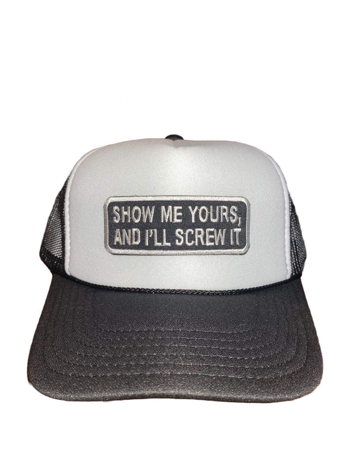 Funny Fuck It Screw It Baseball Cap Retro Vintage Novelty Joke Trucker Hat
