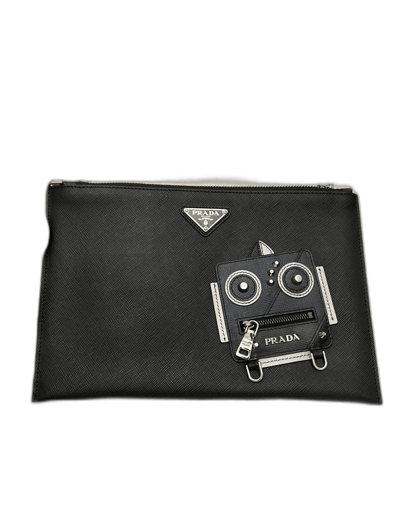 Prada Prada Robot Handbag with Dust Bag and Card-2506 Size ONE SIZE - 1 Thumbnail
