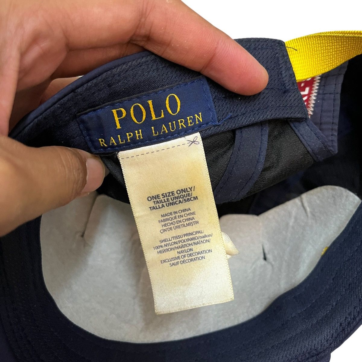 Polo Ralph Lauren Polo RL-93 Americas Cup 5 Panel Hat Size ONE SIZE - 5 Thumbnail
