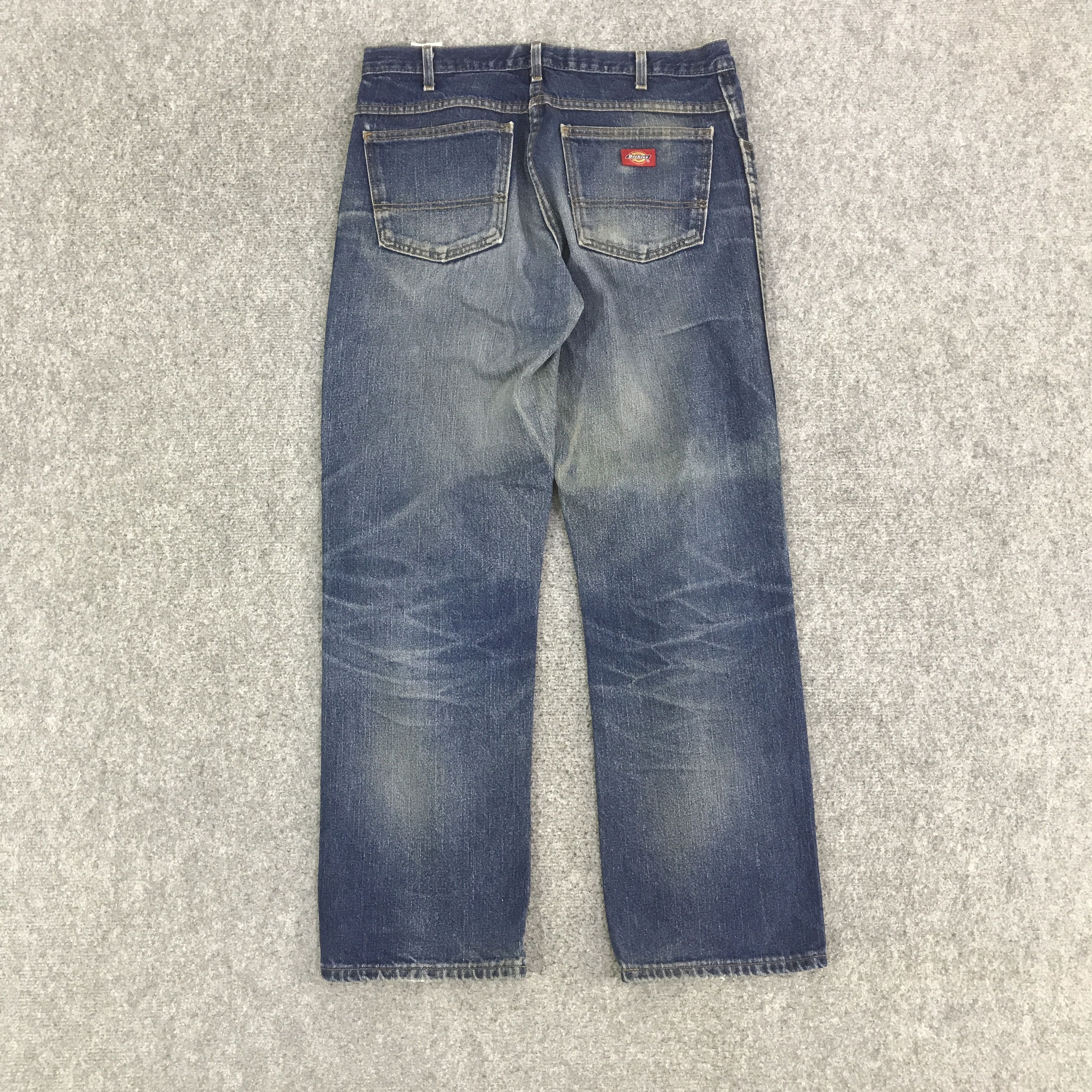 Dickies DICKIES DISTRESSED DENIM PANTS K118B13 Size US 32 / EU 48 - 4 Thumbnail