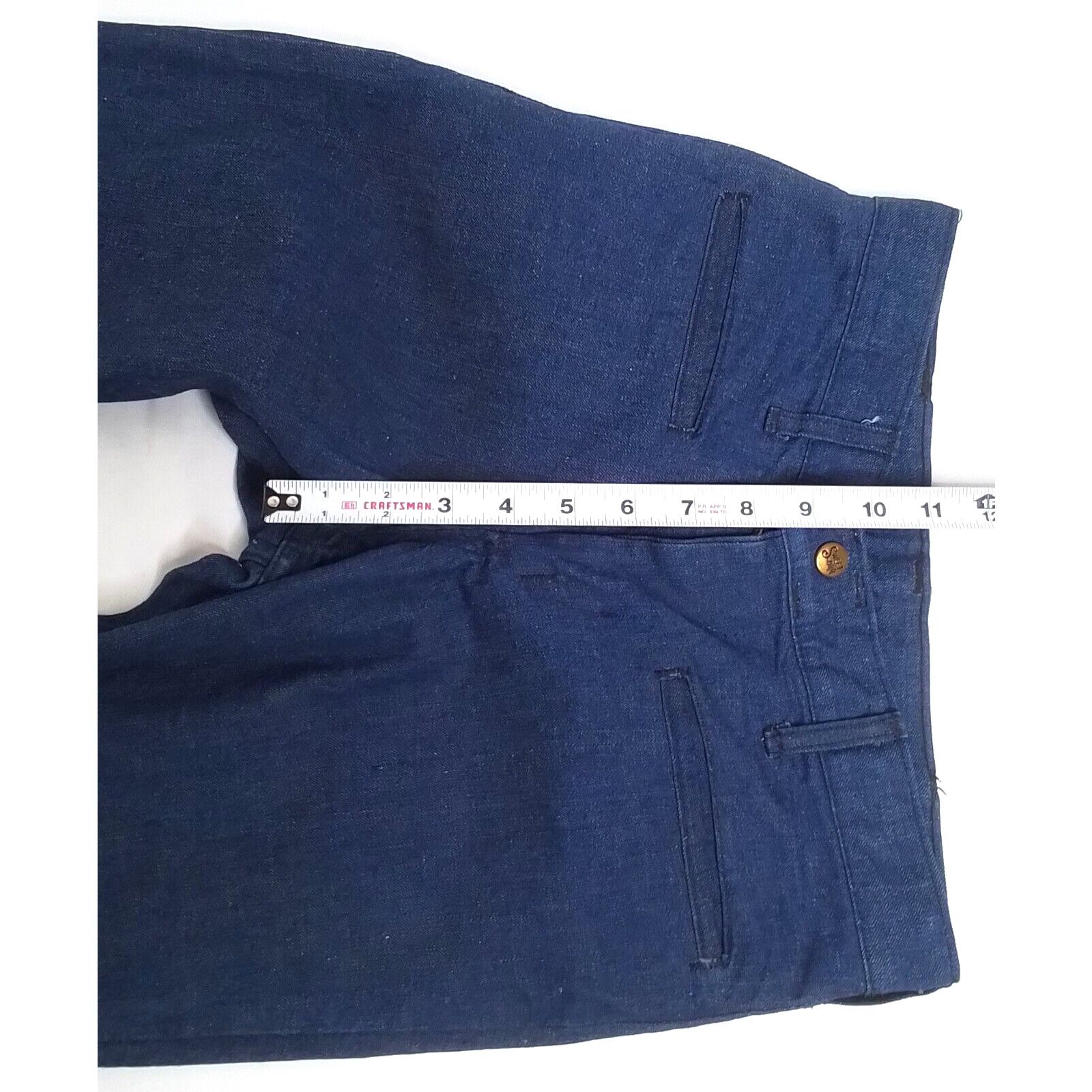 Other Sweet Orr Jeans Women's Size 27 1960's Flare Union Made Size 27" / US 4 / IT 40 - 10 Thumbnail