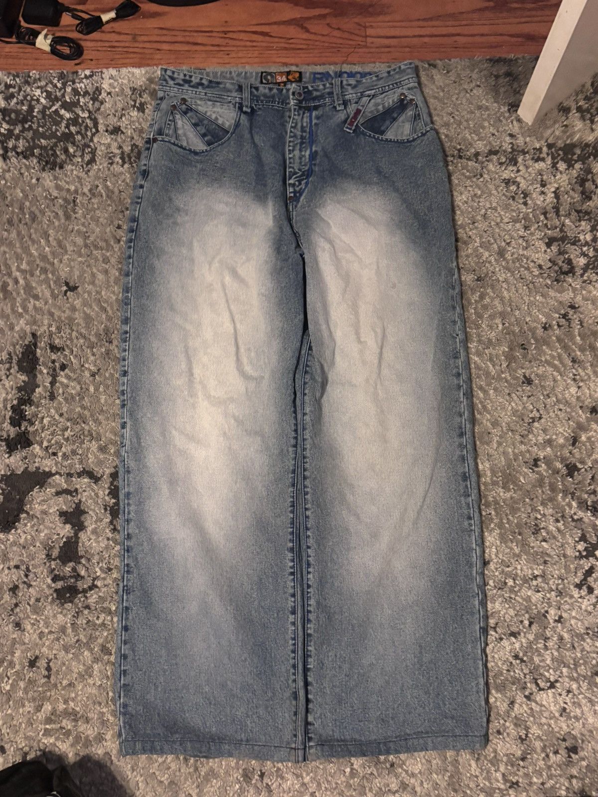 Southpole Baggy blue akademik jeans Size US 34 / EU 50 - 1 Thumbnail