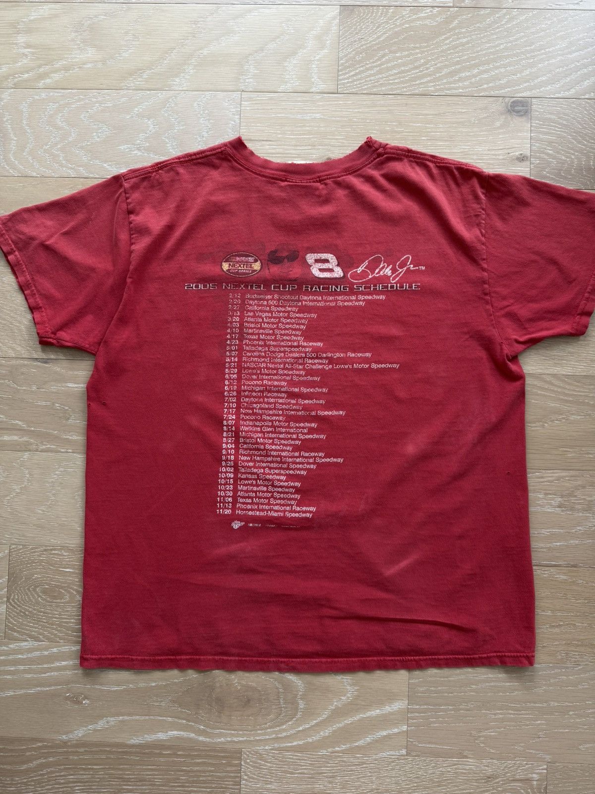 NASCAR Vintage ‘05 Dale Jr NASCAR Nextel Cup Racing Thrashed Shrit Size US L / EU 52-54 / 3 - 14 Thumbnail