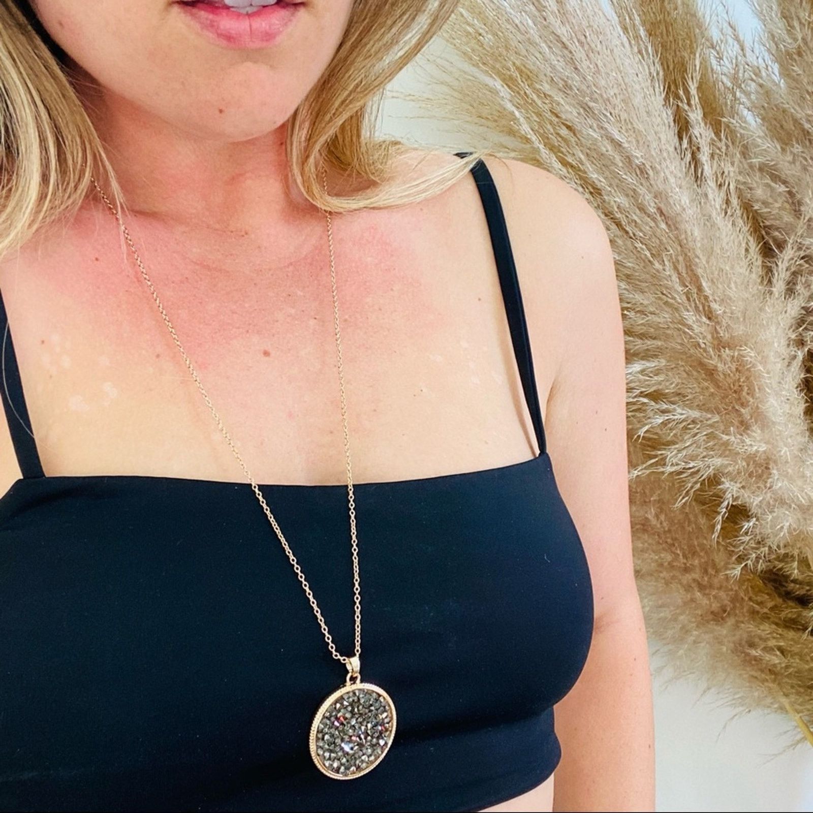 Nordstrom NORDSTROM REVOLVE Gold Medallion Pendant Necklace Jewelry Size ONE SIZE - 4 Thumbnail