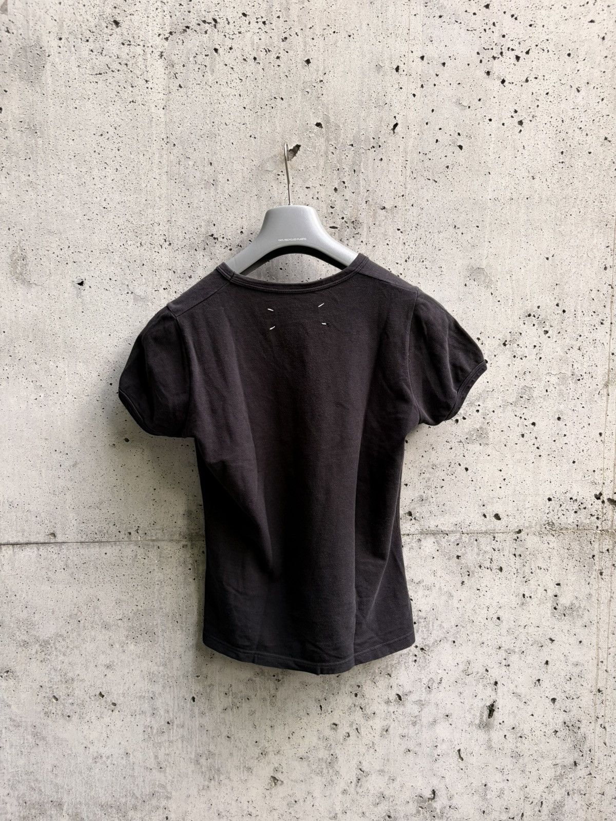 Maison Margiela 1990s Margiela artisenal white label V Neck t shirt Size US XS / EU 42 / 0 - 2 Thumbnail