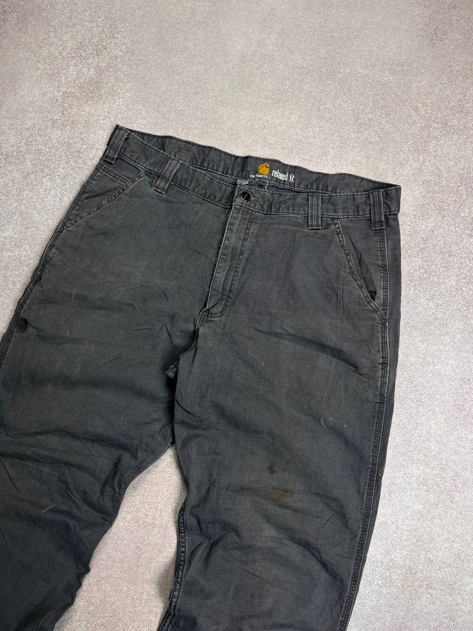 Carhartt Vintage Carhartt Baggy Cargo Flared Pants Y2K 38x32 Size US 38 / EU 54 - 5 Thumbnail