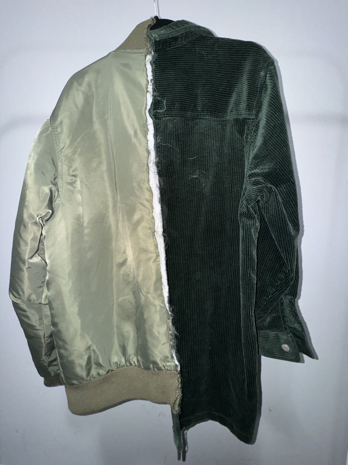 The North Face Custom North Face / Green Corduroy Jacket Size US L / EU 52-54 / 3 - 2 Thumbnail