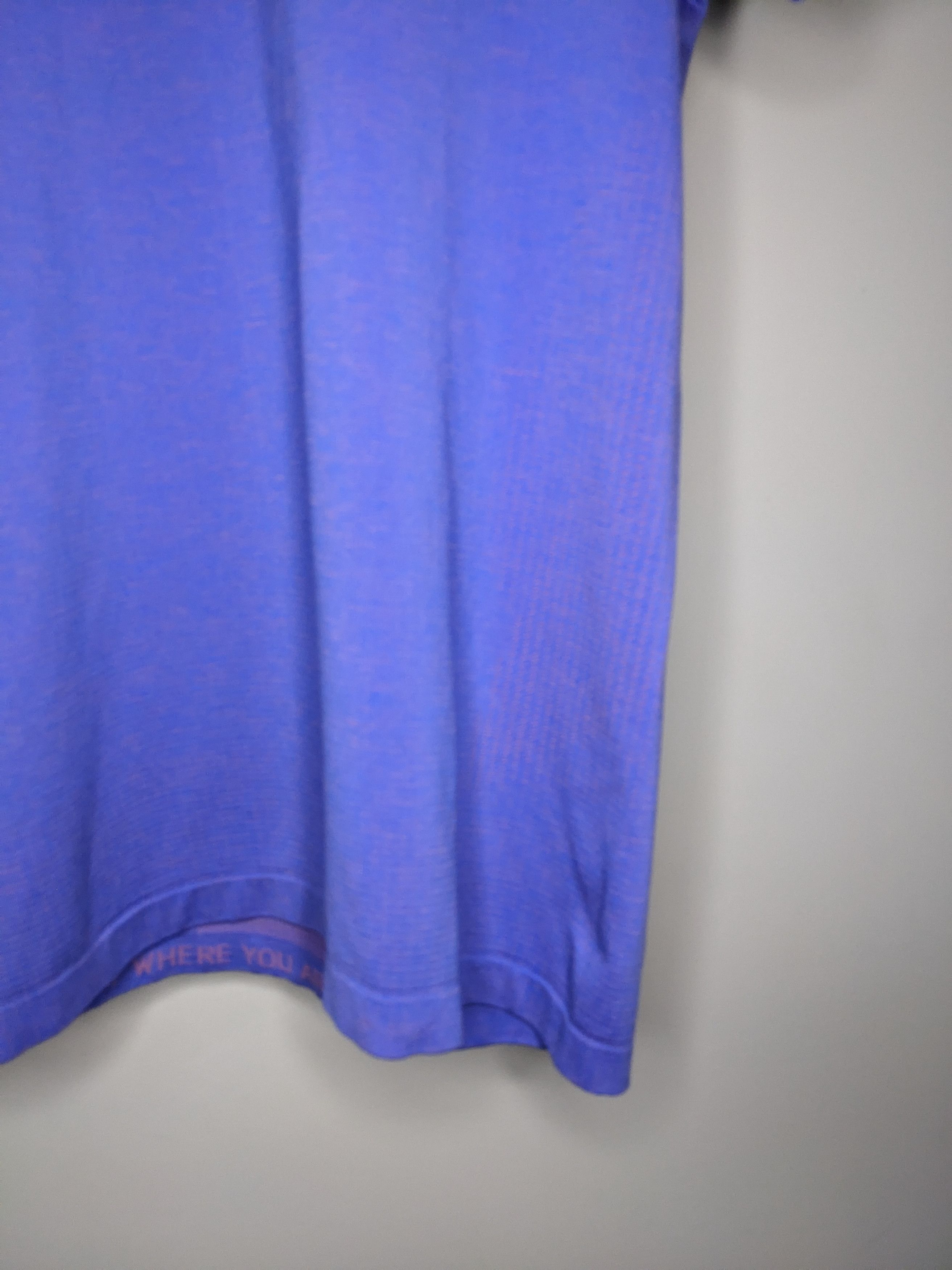 Lululemon Lululemon Metal Vent Tech Short Sleeve Shirt Large Blue Size US L / EU 52-54 / 3 - 5 Thumbnail