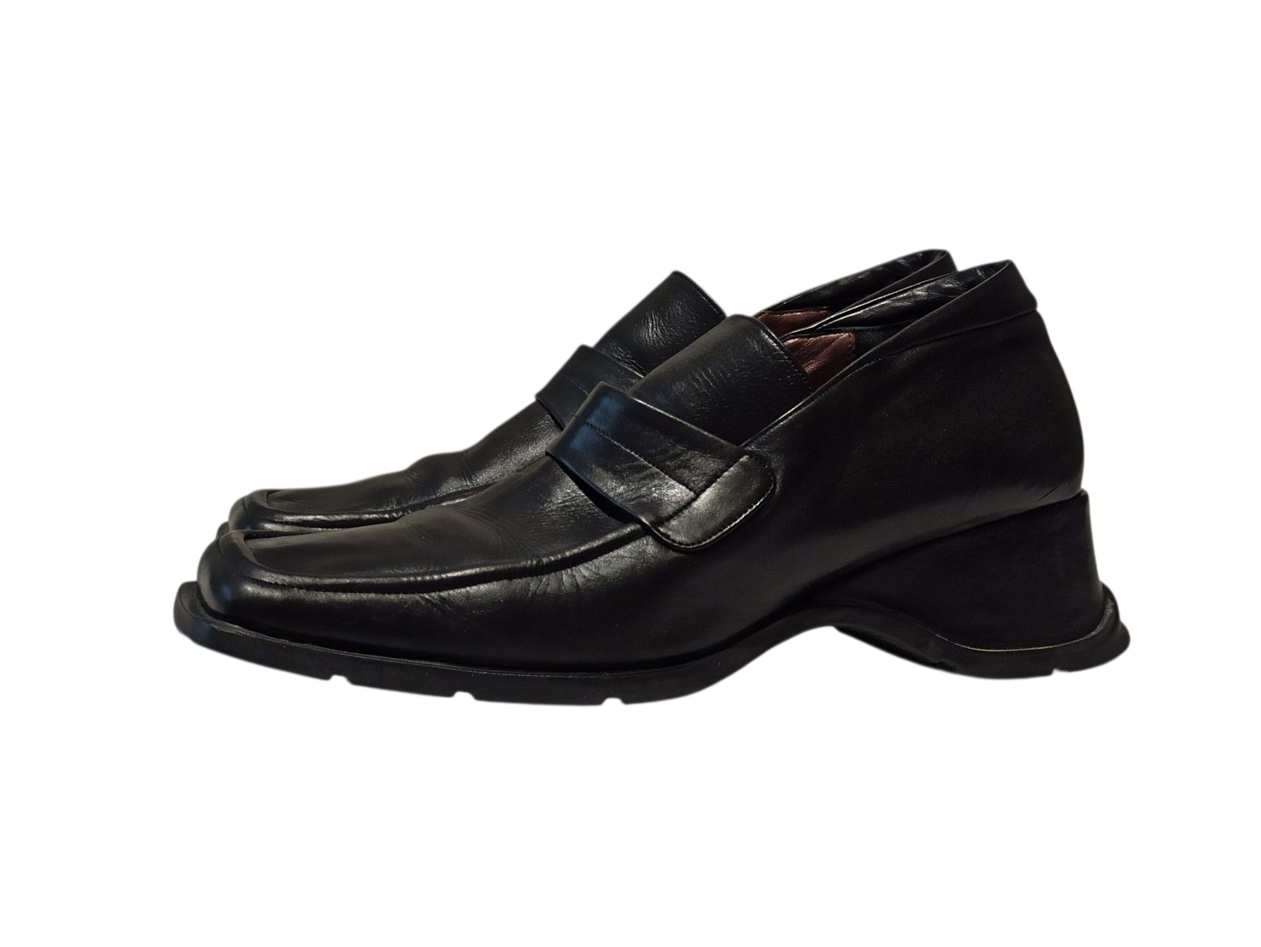 Other AUGUSTO Rare Archive Square Toe Loafers Made in Italy Size US 10 / IT 40 - 3 Thumbnail