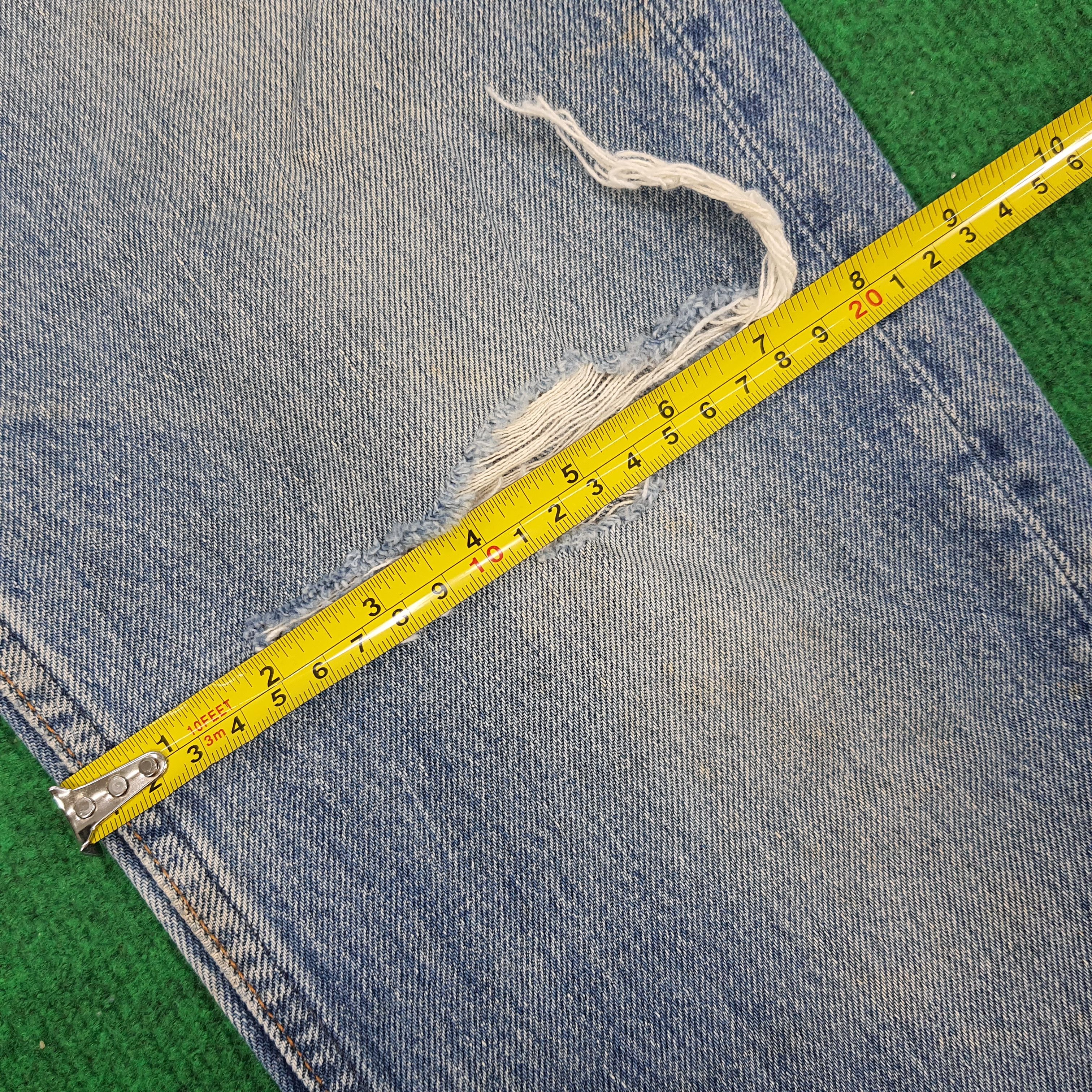Levi's × Levi's Vintage Clothing × Vintage Vintage Levi's Straight Cut Distressed Jeans Size US 29 - 16 Thumbnail