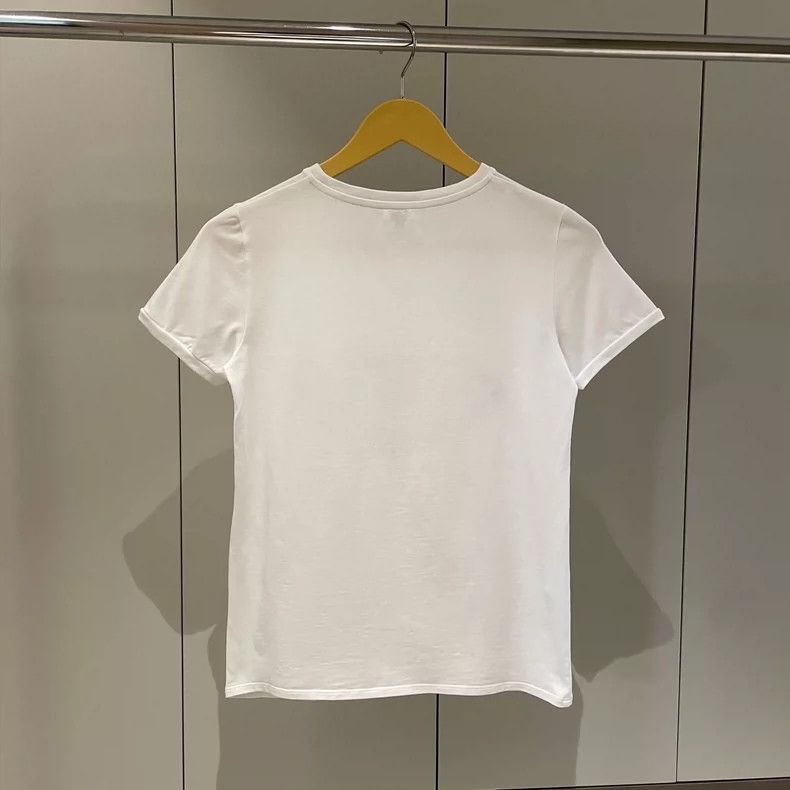 Loewe LOEWE White bat show short line T-shirt Size S / US 4 / IT 40 - 7 Thumbnail