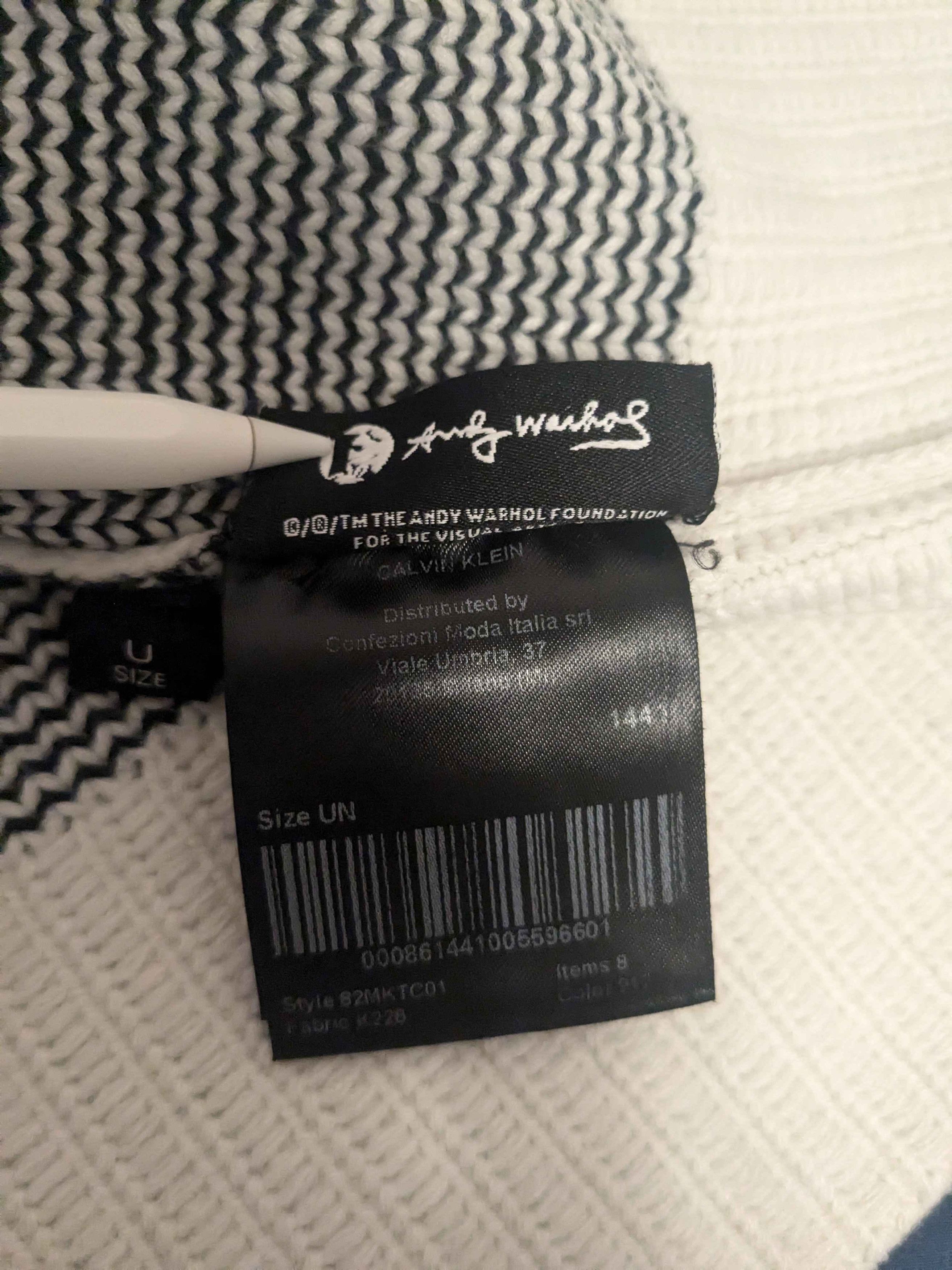 Calvin Klein 205W39NYC Raf Simons Andy Warhol Electric Chair Sweater Size US XL / EU 56 / 4 - 6 Thumbnail