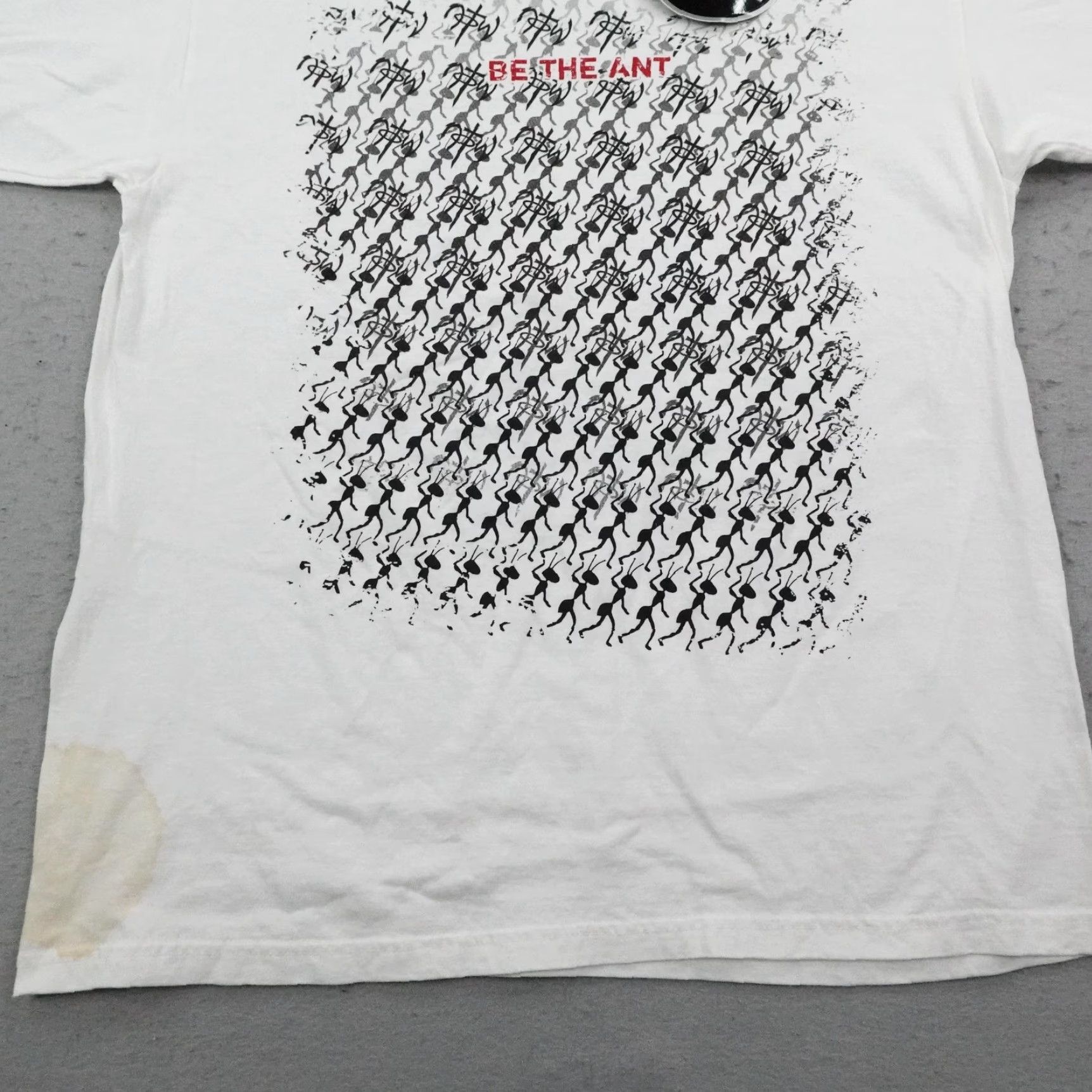 Vintage VINTAGE Not Of This World Shirt Mens XL White Be The Ant Christian Proverbs Y2K Size US XL / EU 56 / 4 - 3 Thumbnail