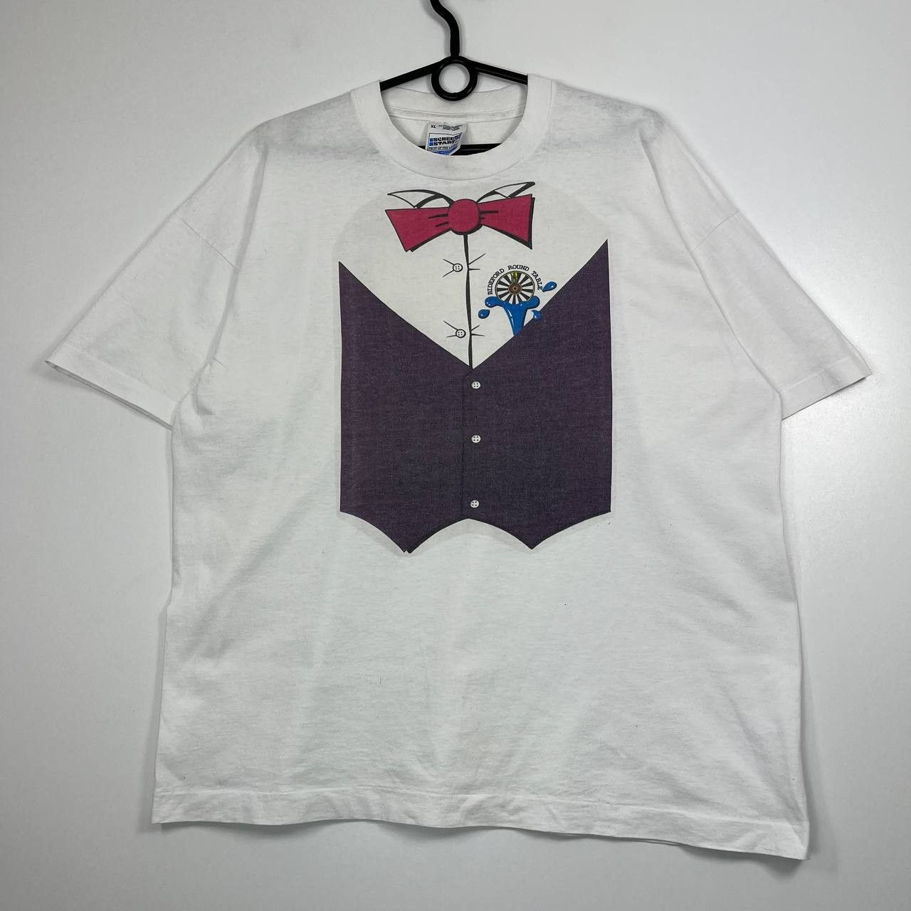 Other Vintage Screen Stars Tuxedo Print T Shirt Mens Size XL Size US XL / EU 56 / 4 - 1 Thumbnail