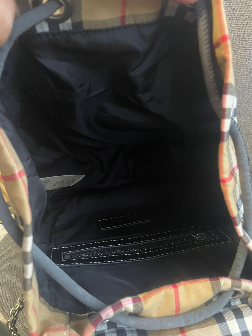 Burberry Authentic Burberry Nova Check Mini Backpack Size ONE SIZE - 11 Thumbnail