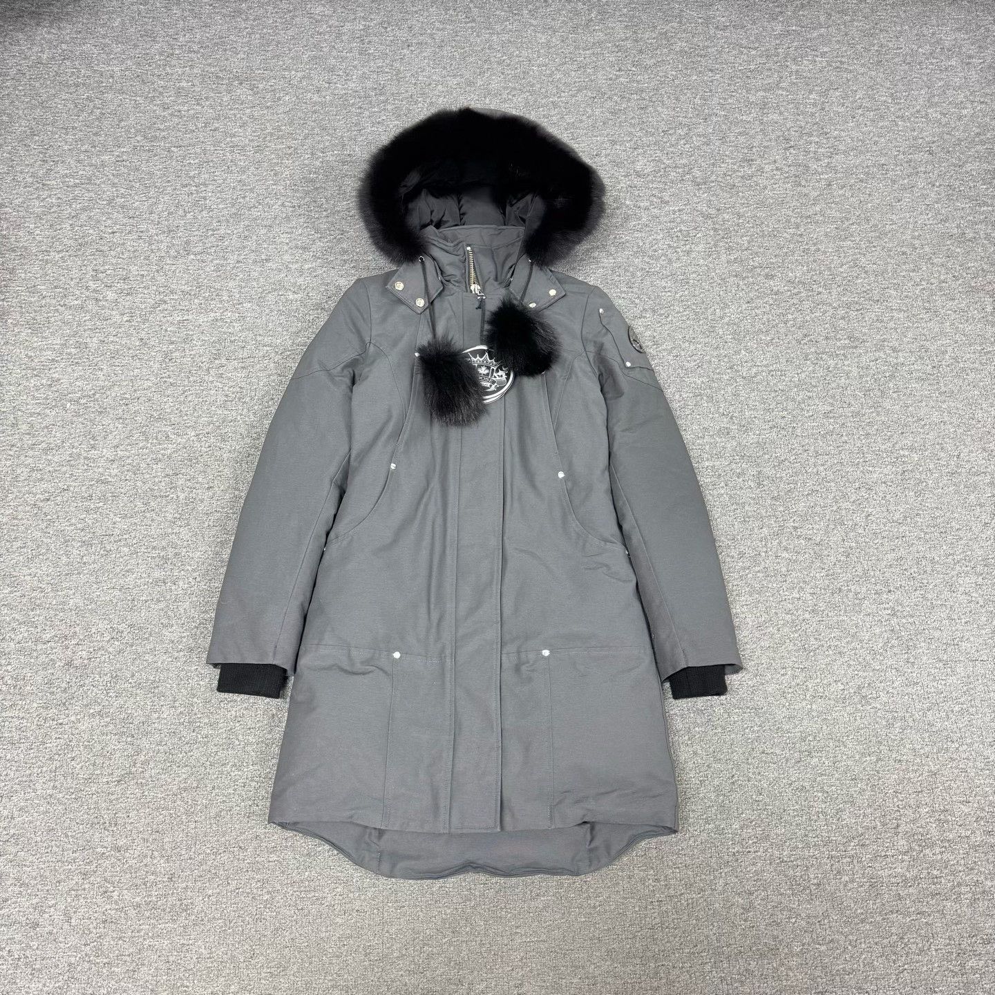 Moose Knuckles Moose Knuckles Mid-Length Fur Collar Down Jacket Size M / US 6-8 / IT 42-44 - 1 Thumbnail