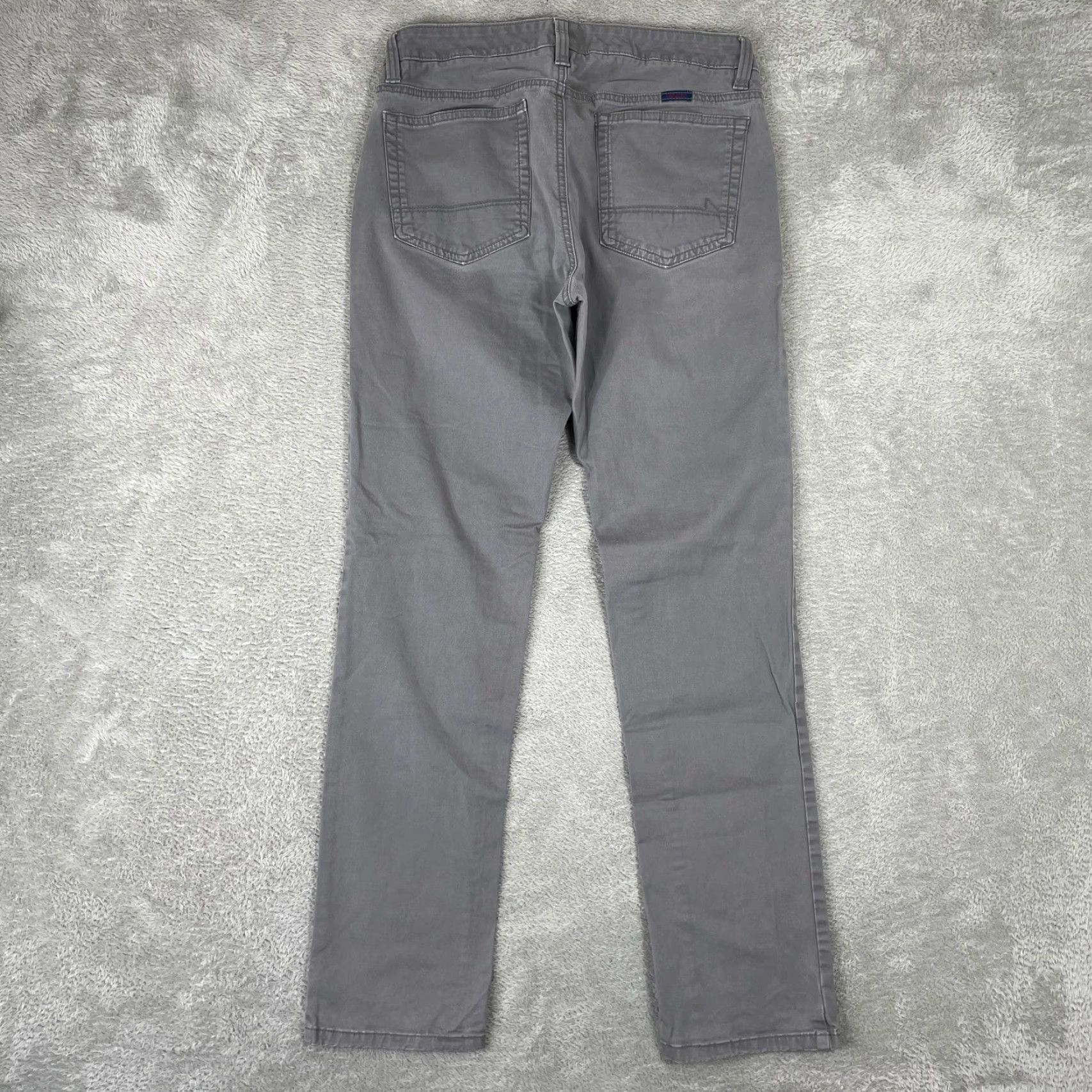 UNTUCKit UNTUCKit Don Santiago Pants Mens 30x31 Gray Straight Fit Chino Stretch Pants Size US 30 / EU 46 - 2 Thumbnail