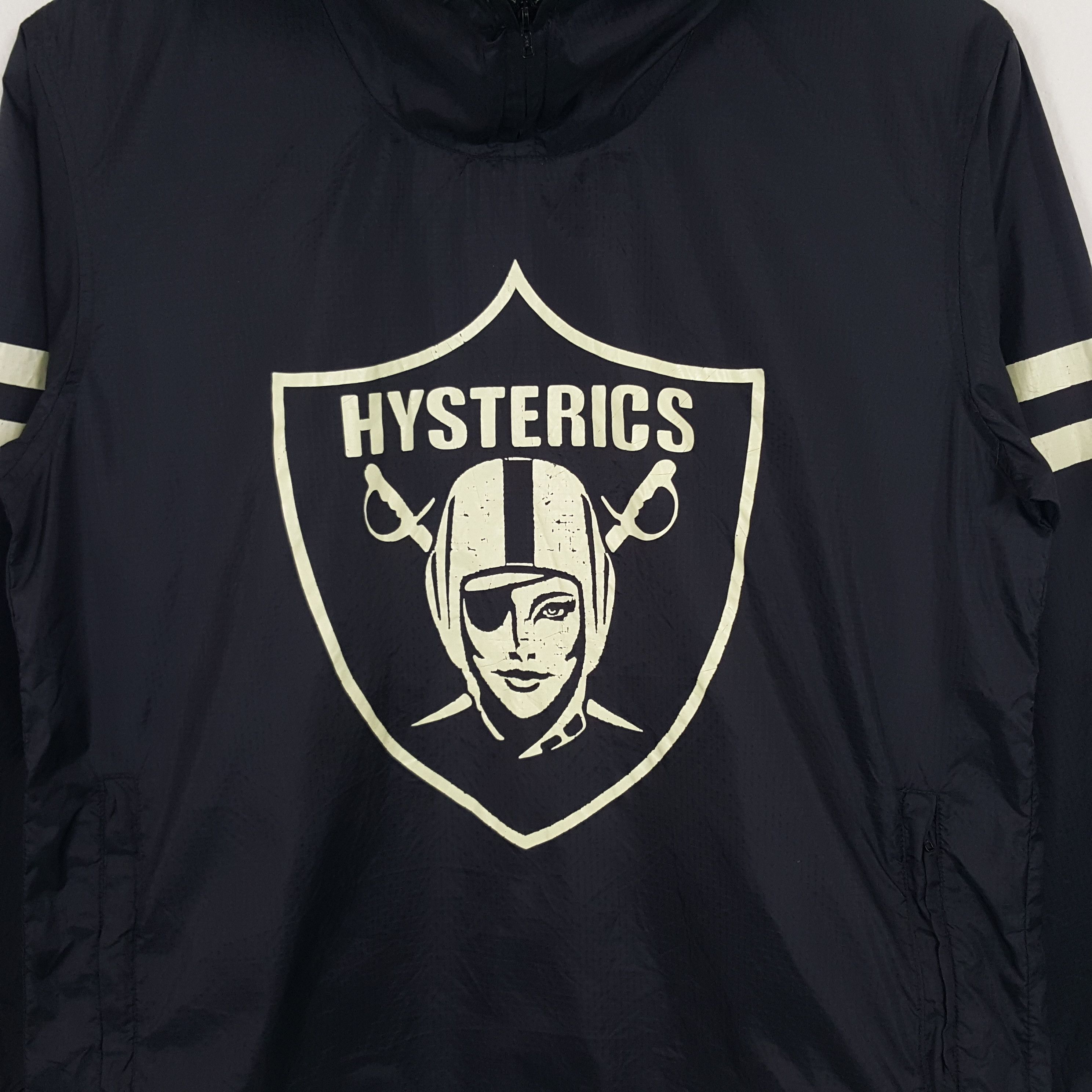Hysteric Glamour × NFL × Vintage Vintage Hysteric Glamour Japanese Brand Windbreaker Jacket Size US M / EU 48-50 / 2 - 2 Thumbnail