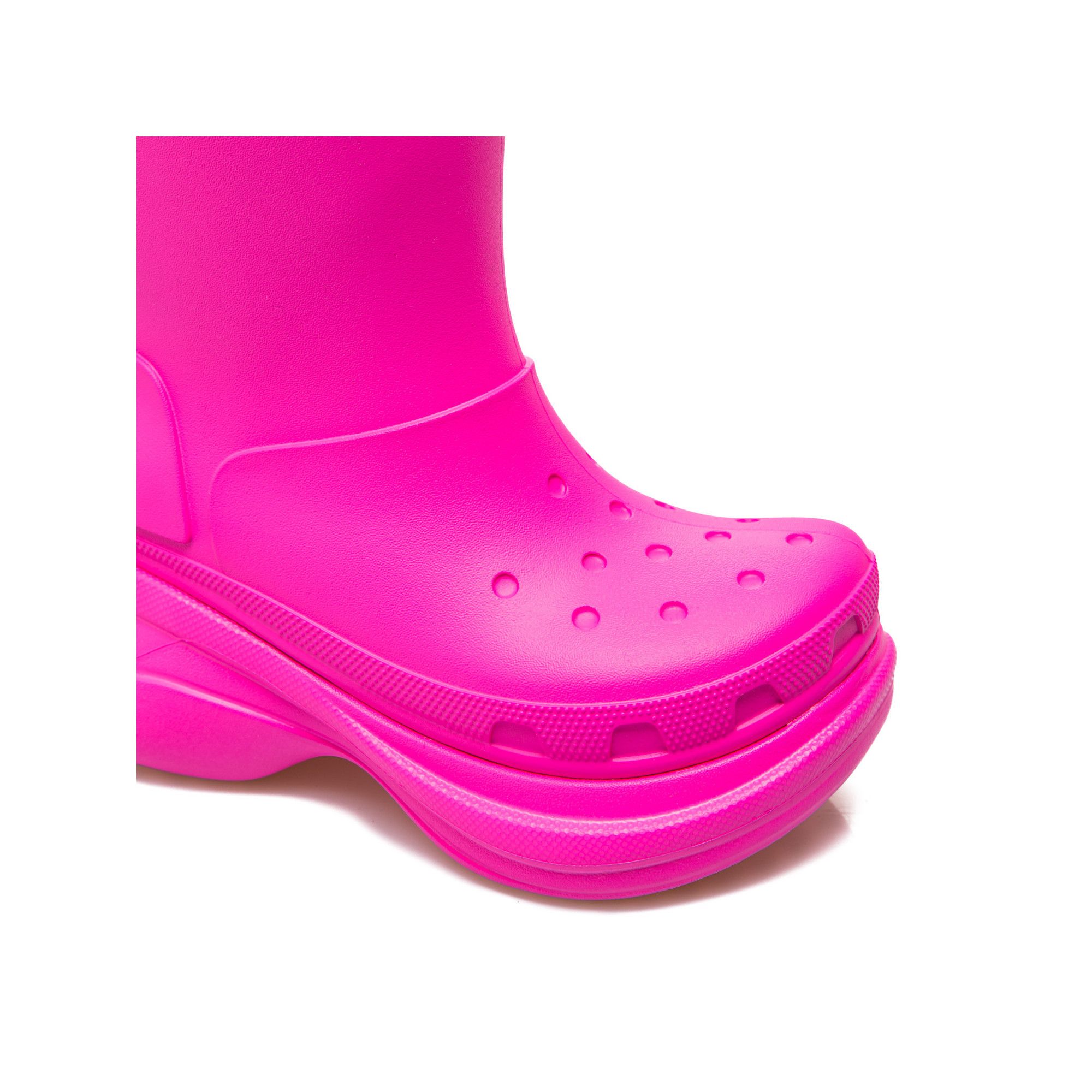 Balenciaga o1mt1gz0824 Crocs Boot in Pink Size US 6 / IT 36 - 4 Thumbnail