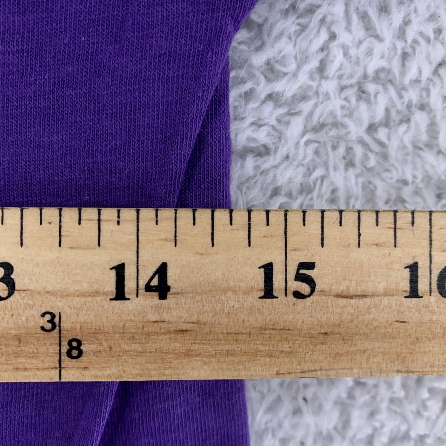 Vintage VINTAGE Ched Purple Shirt XXXS Regular Short Sleeve Polyester Cotton 50/50 Crew Neck Men T-Shirt Made USA 80s Tee Size US XXS / EU 40 - 7 Thumbnail