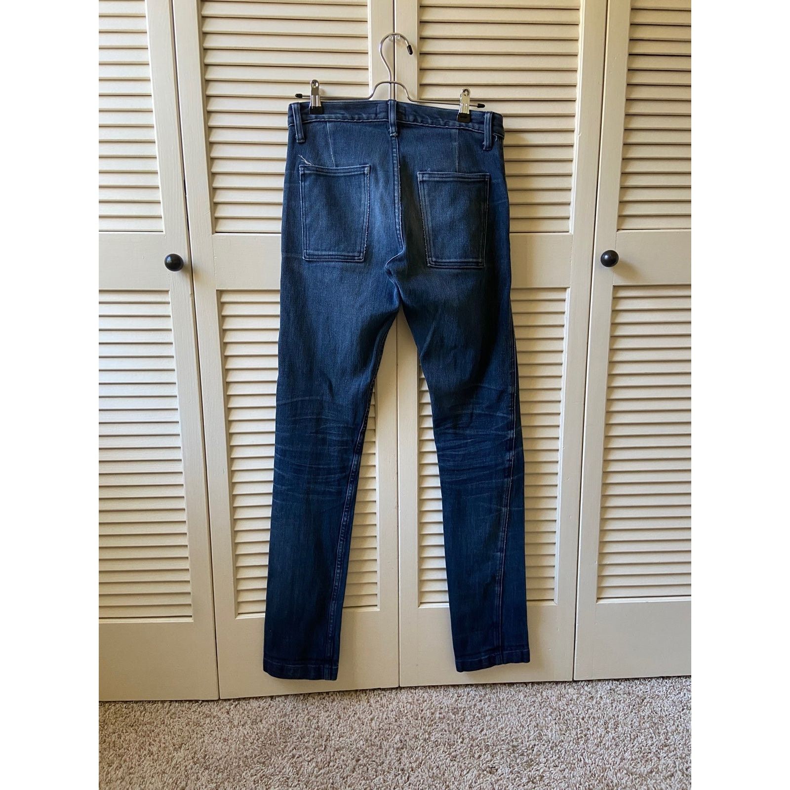 Taylor Stitch Taylor Stitch Blue Denim Skinny Jeans Pants Men’s Size 30x34 Size US 30 / EU 46 - 6 Thumbnail