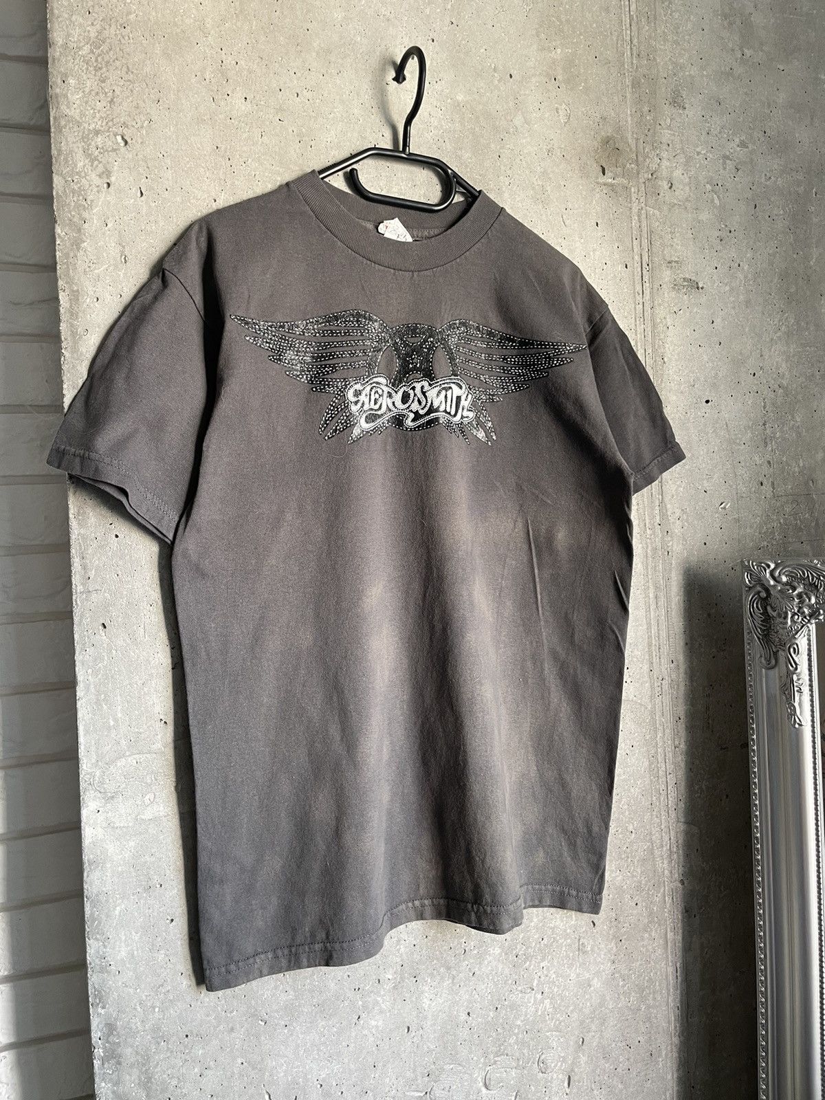 Aerosmith Vintage AEROSMITH 'Just Push Play' Faded Band T Shirt Y2K Size US M / EU 48-50 / 2 - 1 Thumbnail