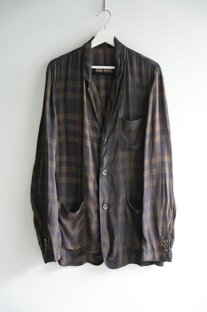 Uma Wang Uma Wang 18ss yellow plaid thin suit Size US S / EU 44-46 / 1 - 1 Thumbnail