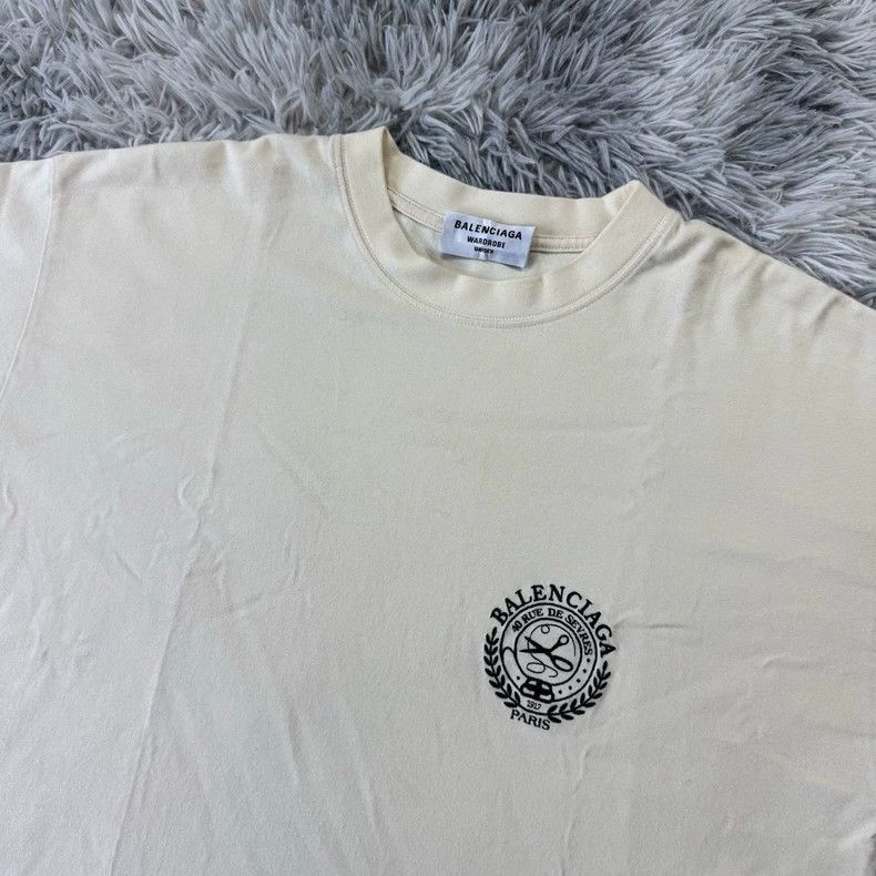Balenciaga Balenciaga Scissors Short Sleeve T-Shirt Size US M / EU 48-50 / 2 - 3 Thumbnail